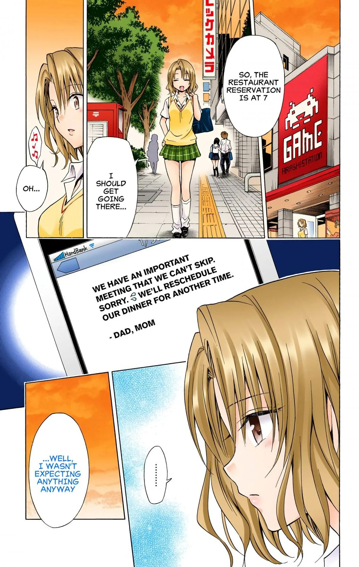To Love Ru Darkness (Colored) Chapter 69 page 9 - 
