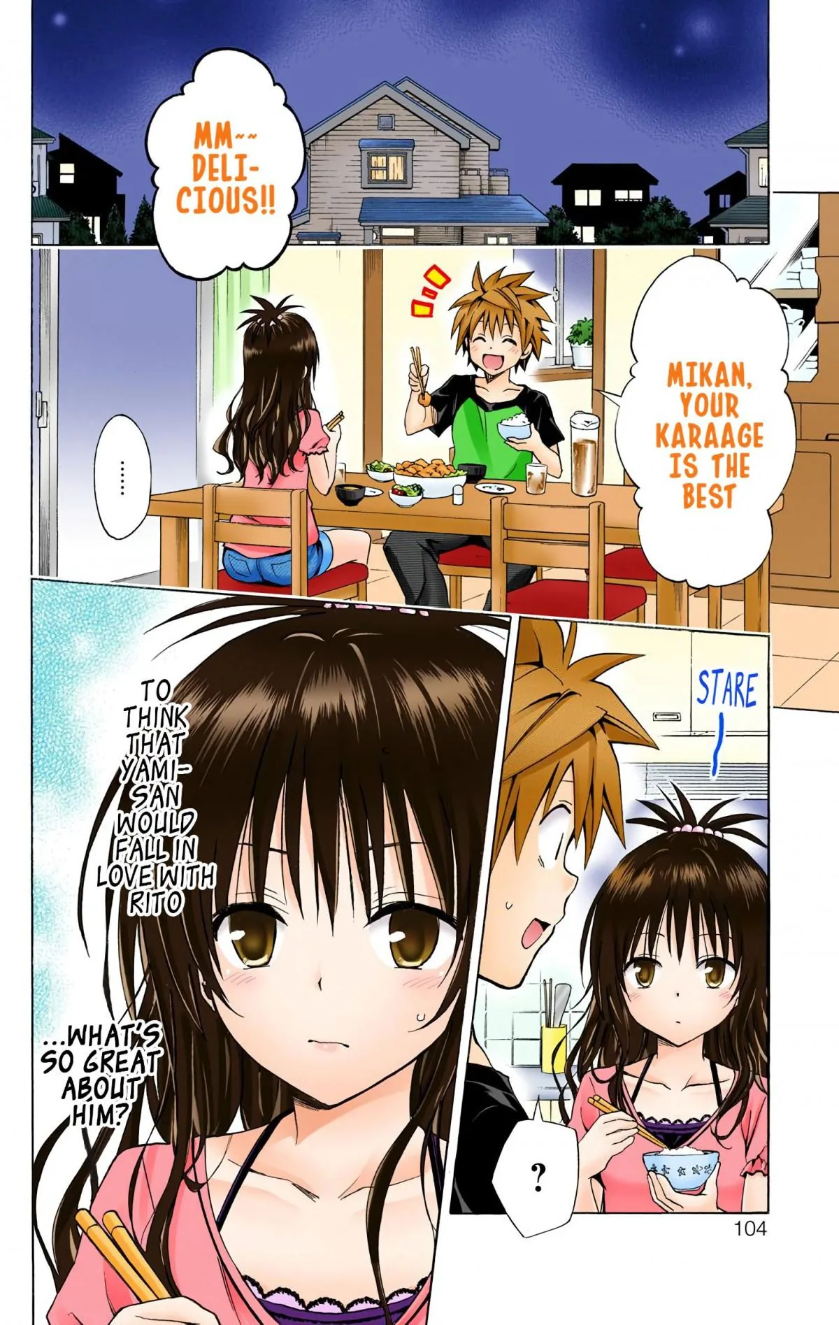 To Love Ru Darkness (Colored) Chapter 70 page 17 - 