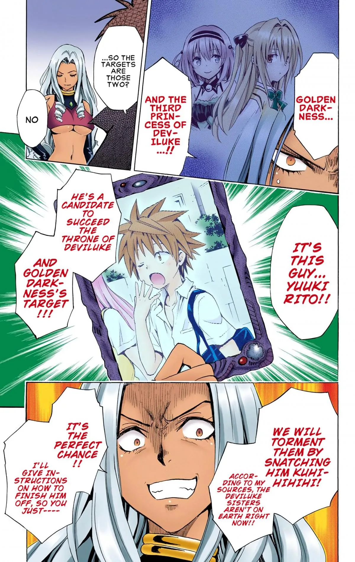 To Love Ru Darkness (Colored) Chapter 70 page 4 - 
