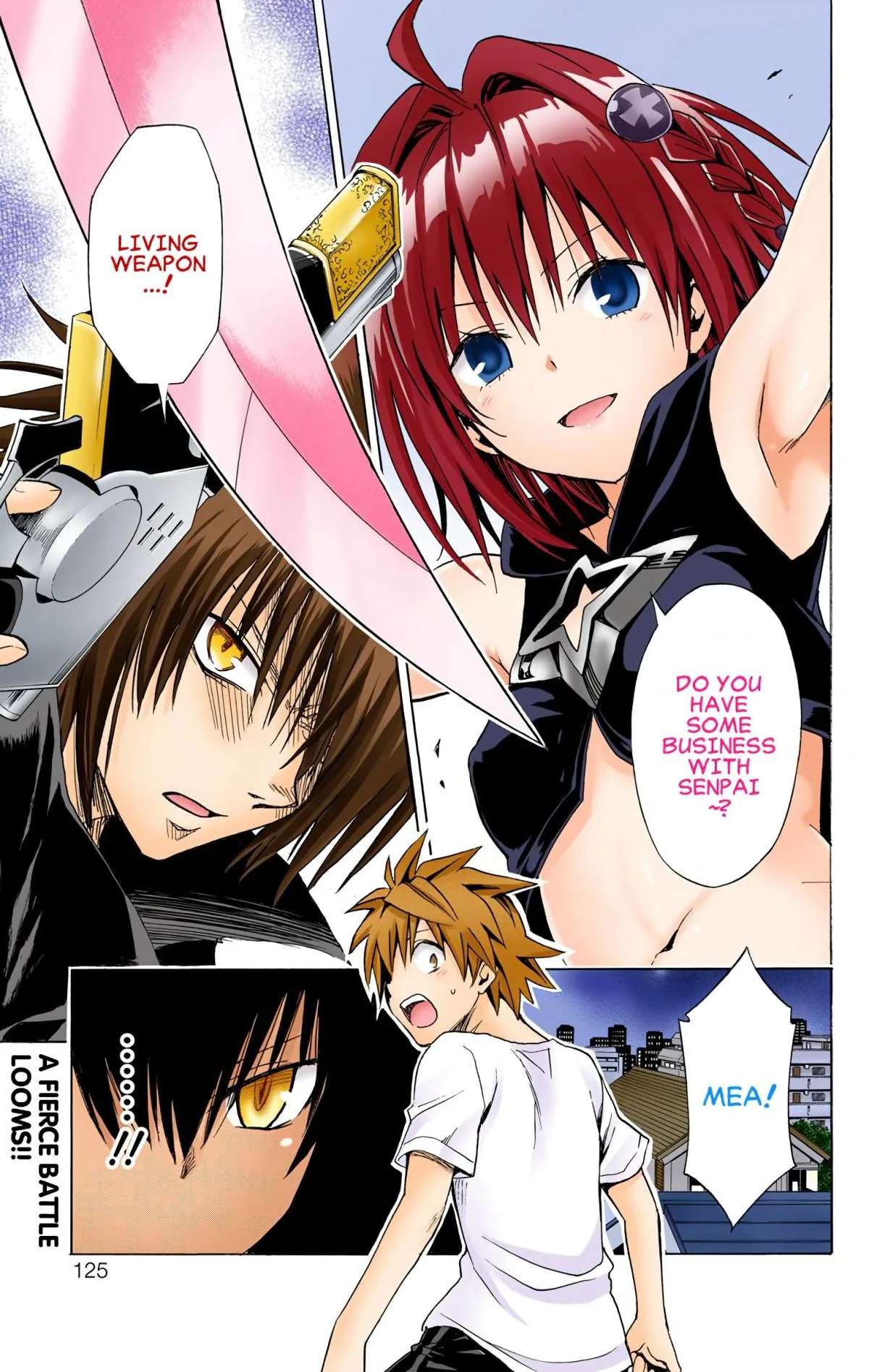 To Love Ru Darkness (Colored) Chapter 70 page 38 - 