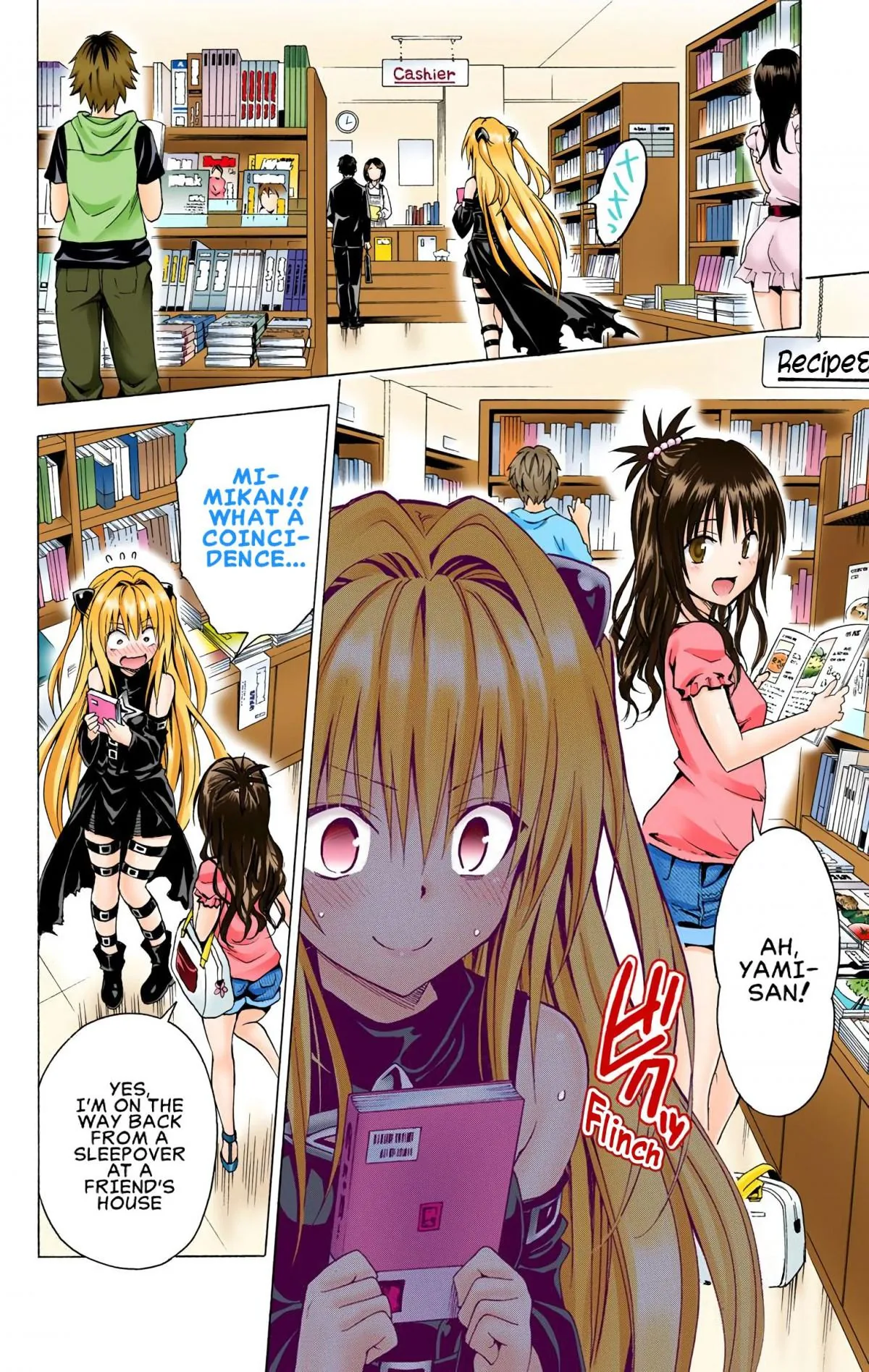 To Love Ru Darkness (Colored) Chapter 70 page 9 - 