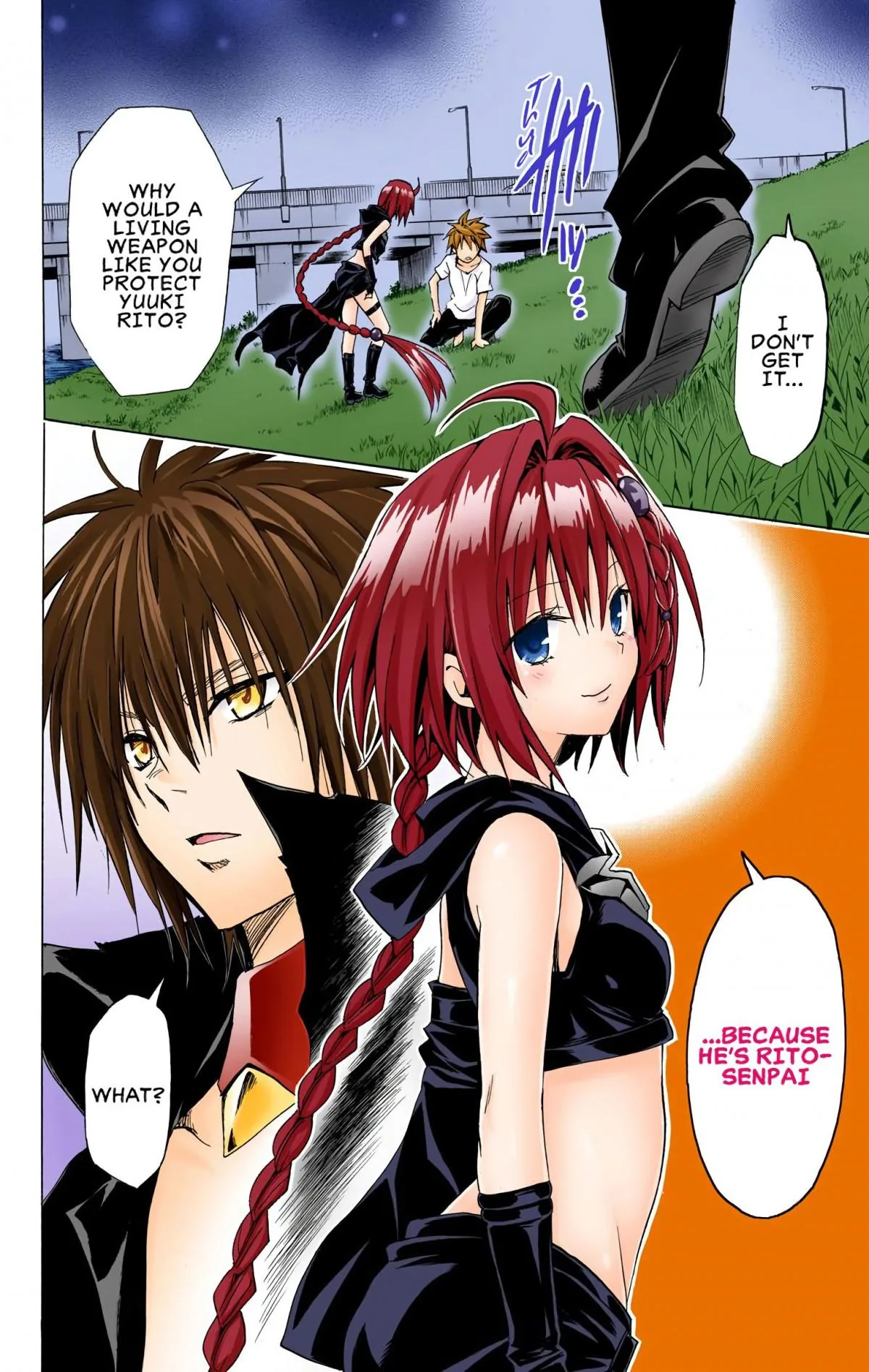 To Love Ru Darkness (Colored) Chapter 71 page 17 - 