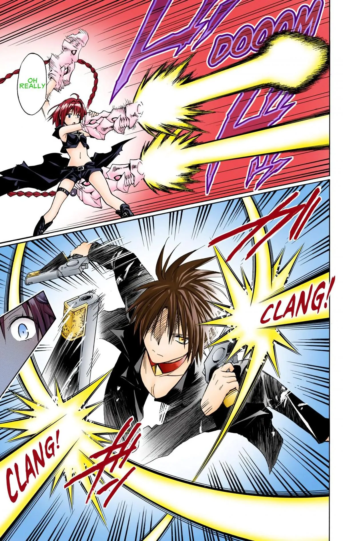 To Love Ru Darkness (Colored) Chapter 71 page 8 - 