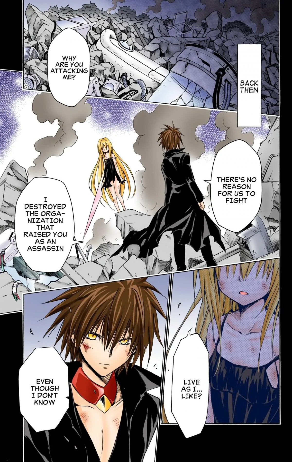 To Love Ru Darkness (Colored) Chapter 72 page 3 - 