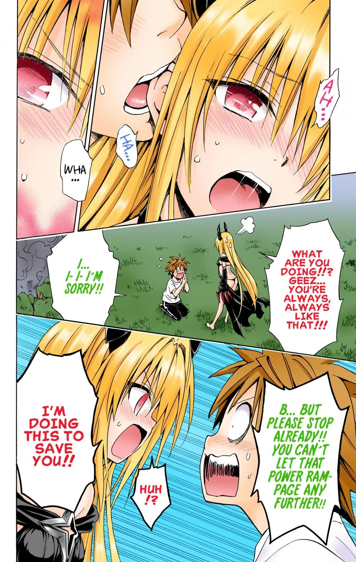 To Love Ru Darkness (Colored) Chapter 72 page 22 - 