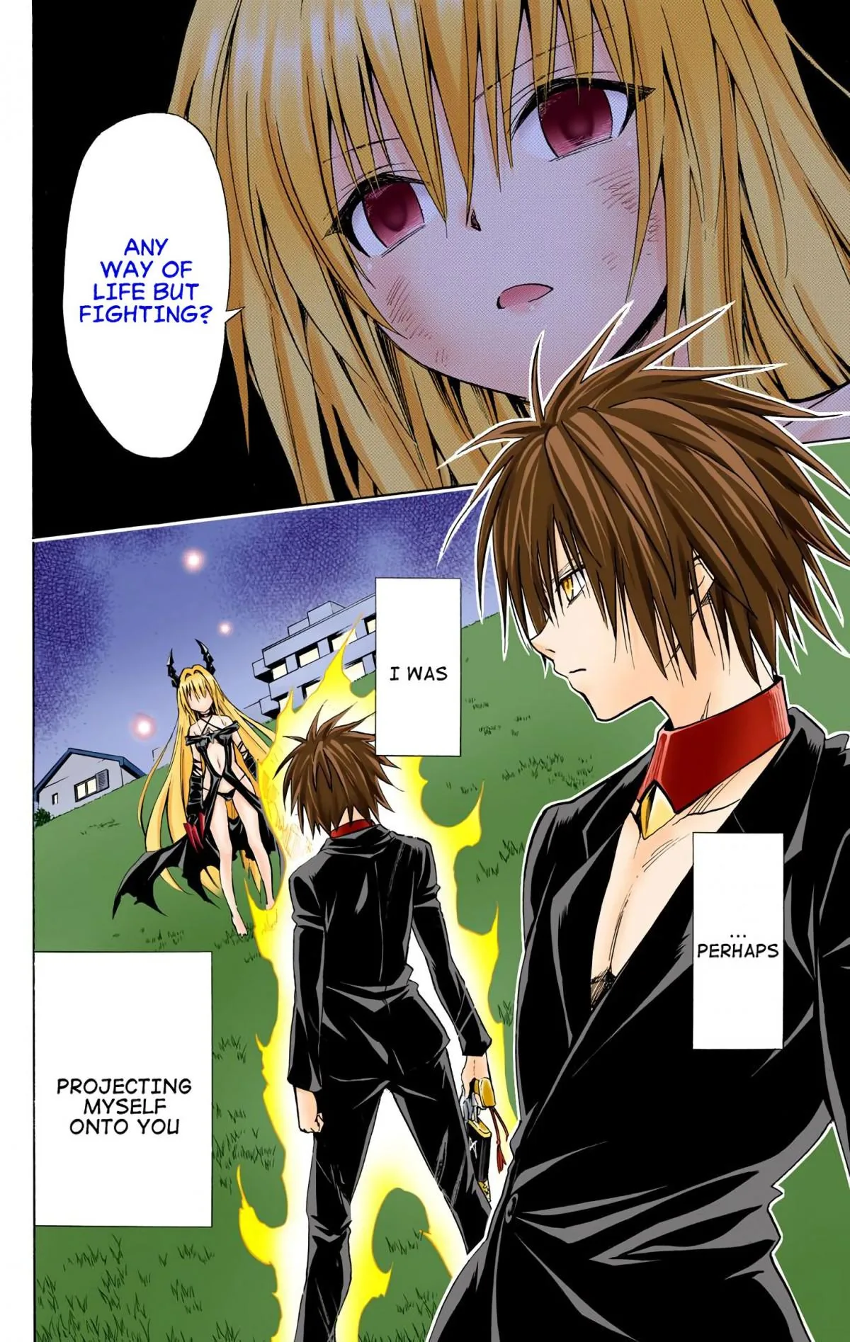 To Love Ru Darkness (Colored) Chapter 72 page 4 - 