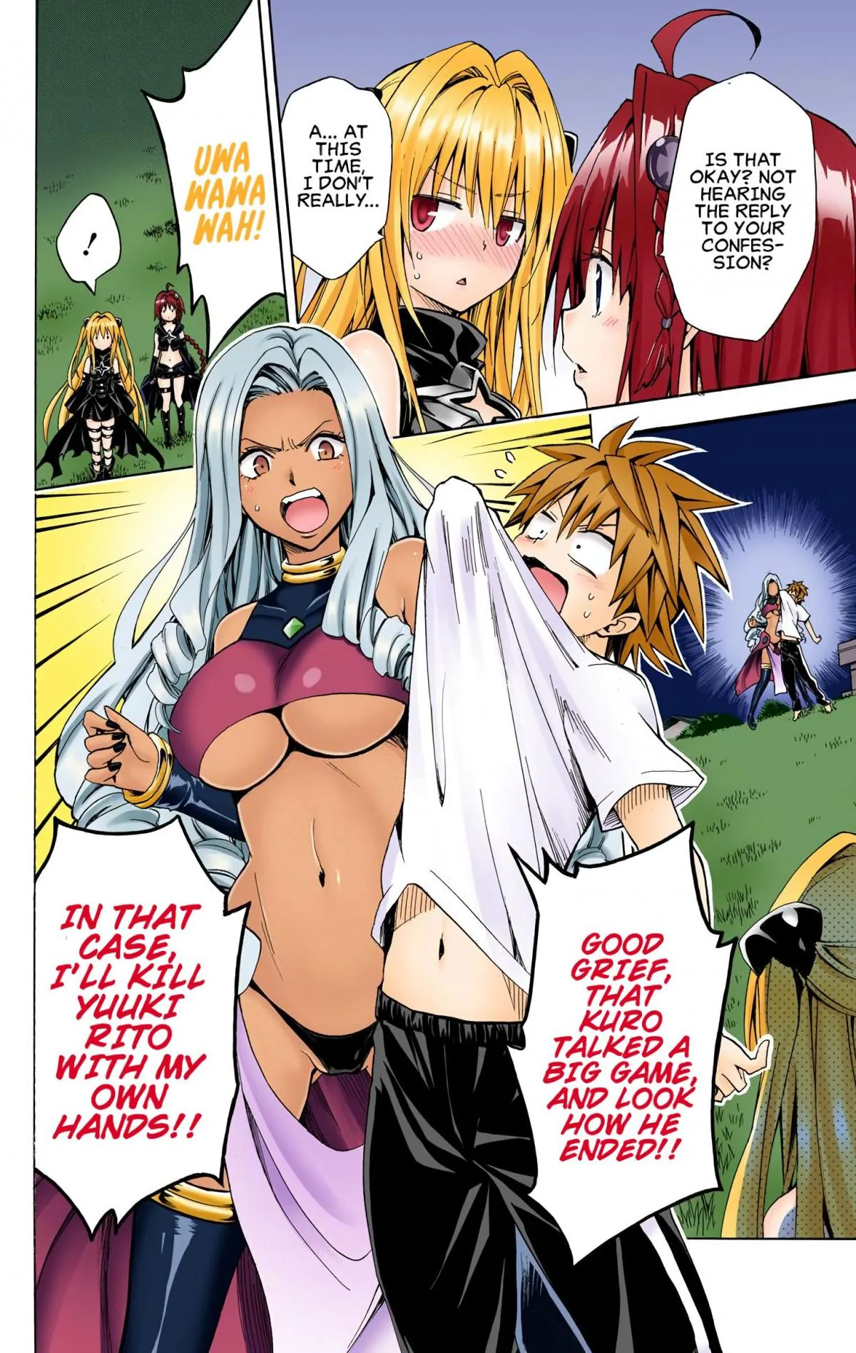 To Love Ru Darkness (Colored) Chapter 72 page 32 - 