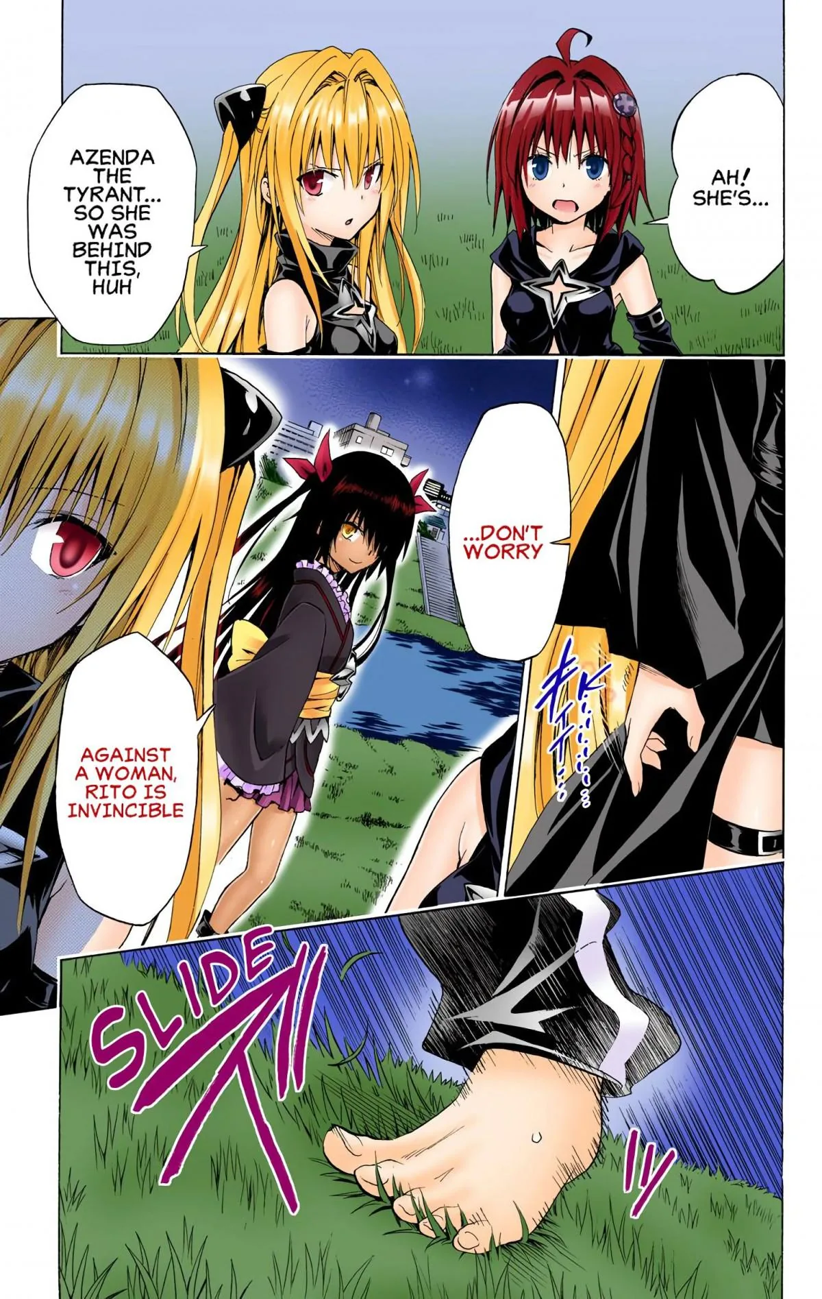 To Love Ru Darkness (Colored) Chapter 72 page 33 - 
