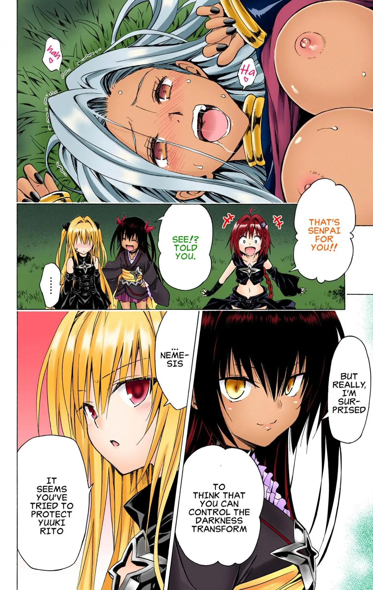 To Love Ru Darkness (Colored) Chapter 72 page 36 - 