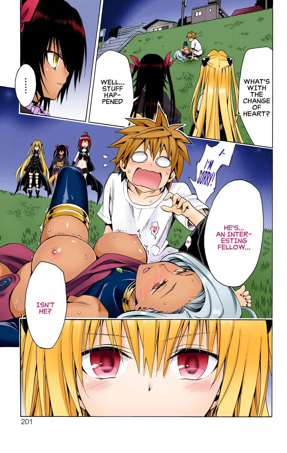 To Love Ru Darkness (Colored) Chapter 72 page 37 - 