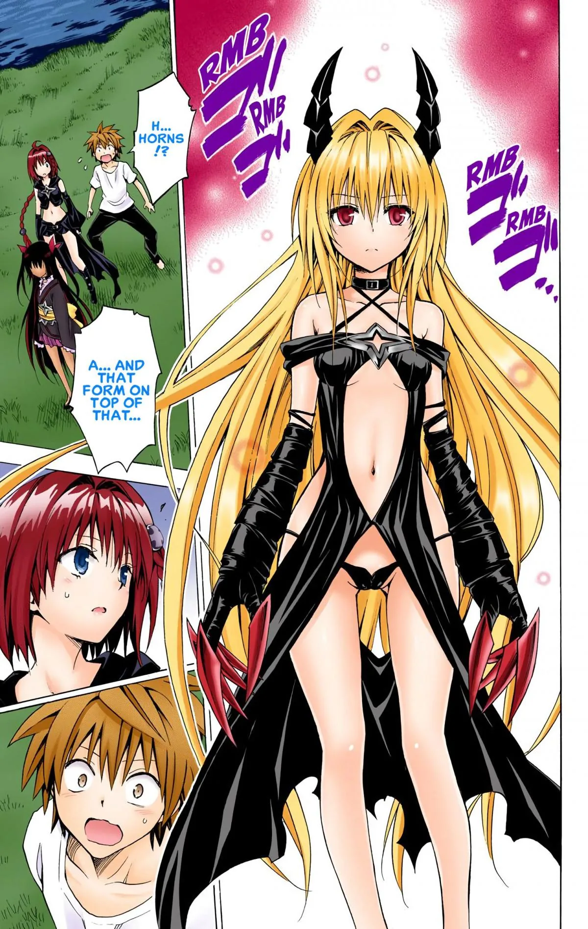To Love Ru Darkness (Colored) Chapter 72 page 5 - 