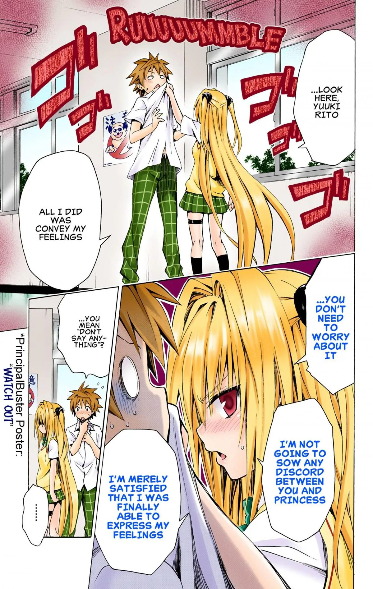 To Love Ru Darkness (Colored) Chapter 73 page 22 - 