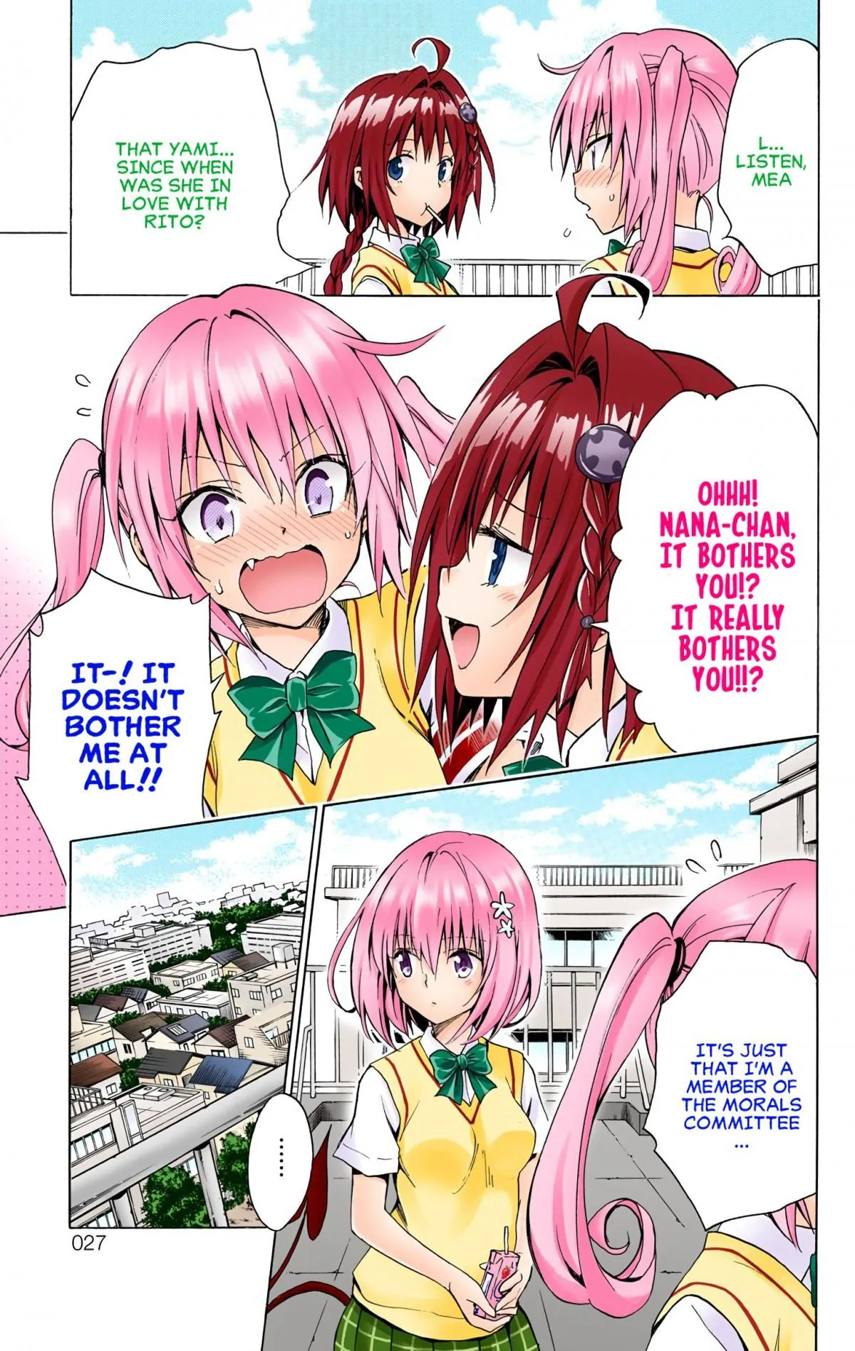 To Love Ru Darkness (Colored) Chapter 73 page 26 - 