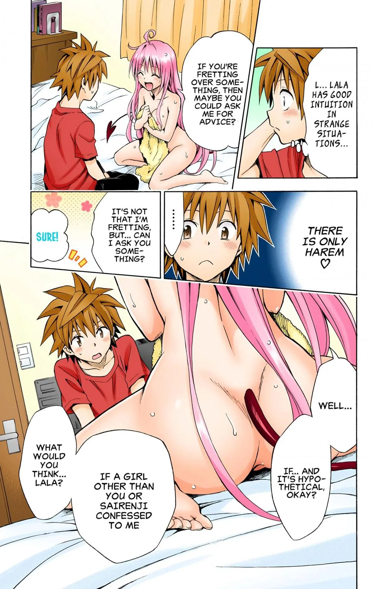 To Love Ru Darkness (Colored) Chapter 73 page 34 - 