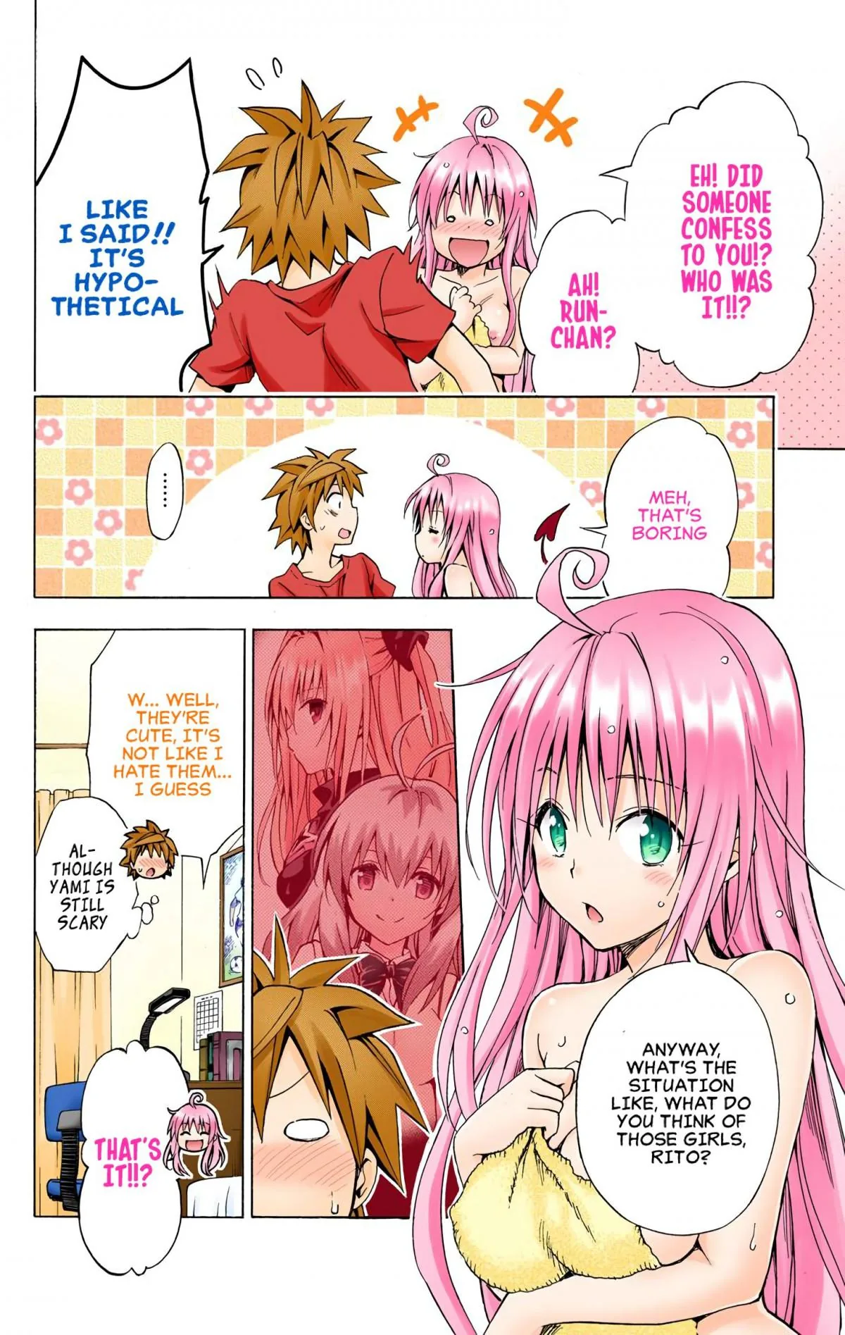 To Love Ru Darkness (Colored) Chapter 73 page 35 - 