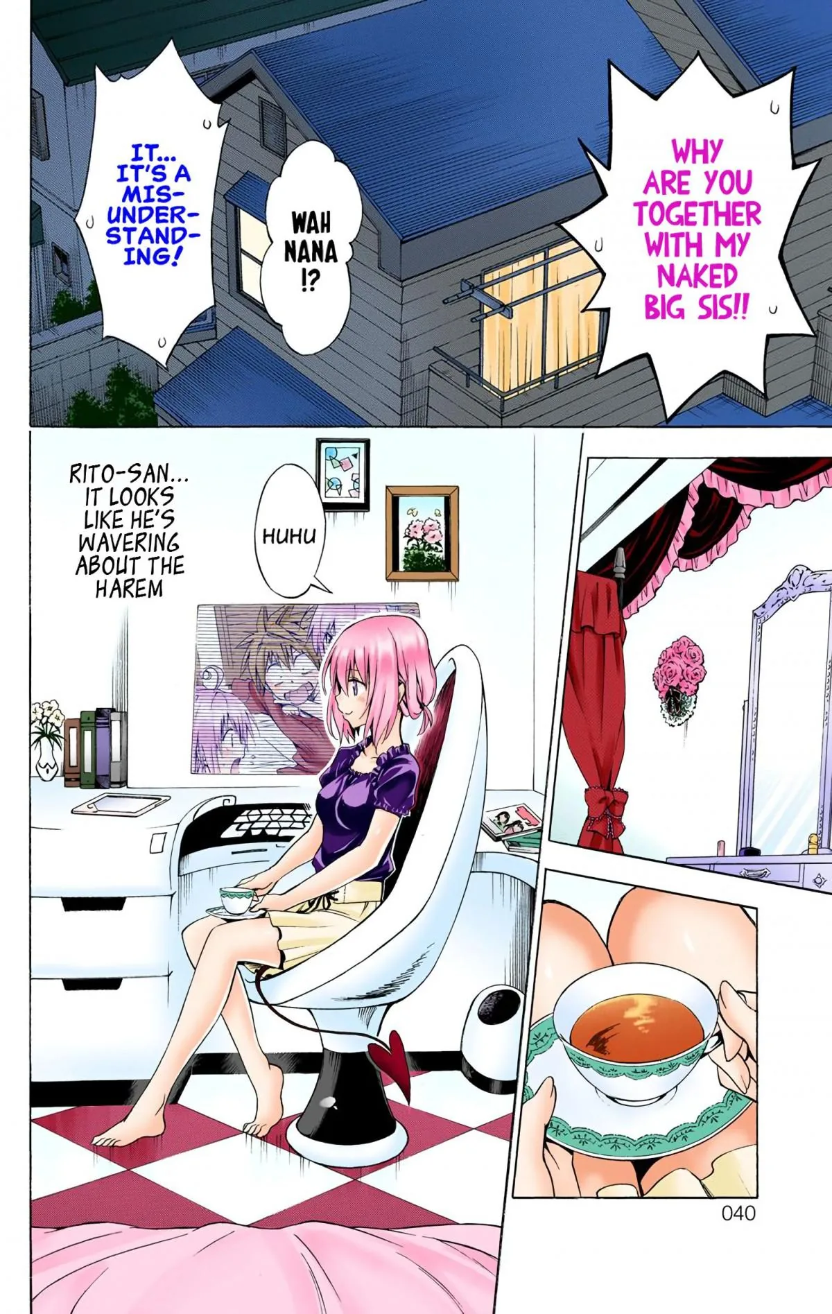 To Love Ru Darkness (Colored) Chapter 73 page 39 - 