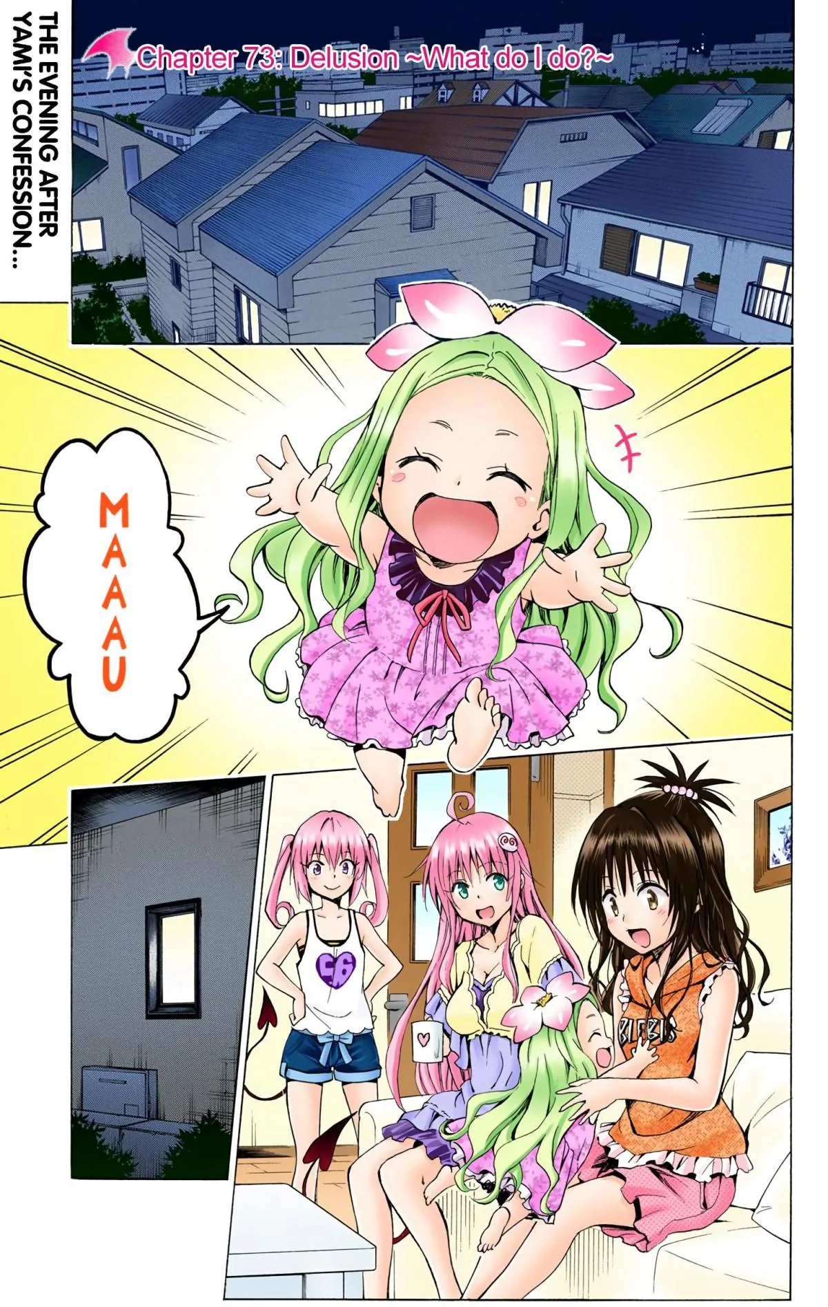 To Love Ru Darkness (Colored) Chapter 73 page 8 - 