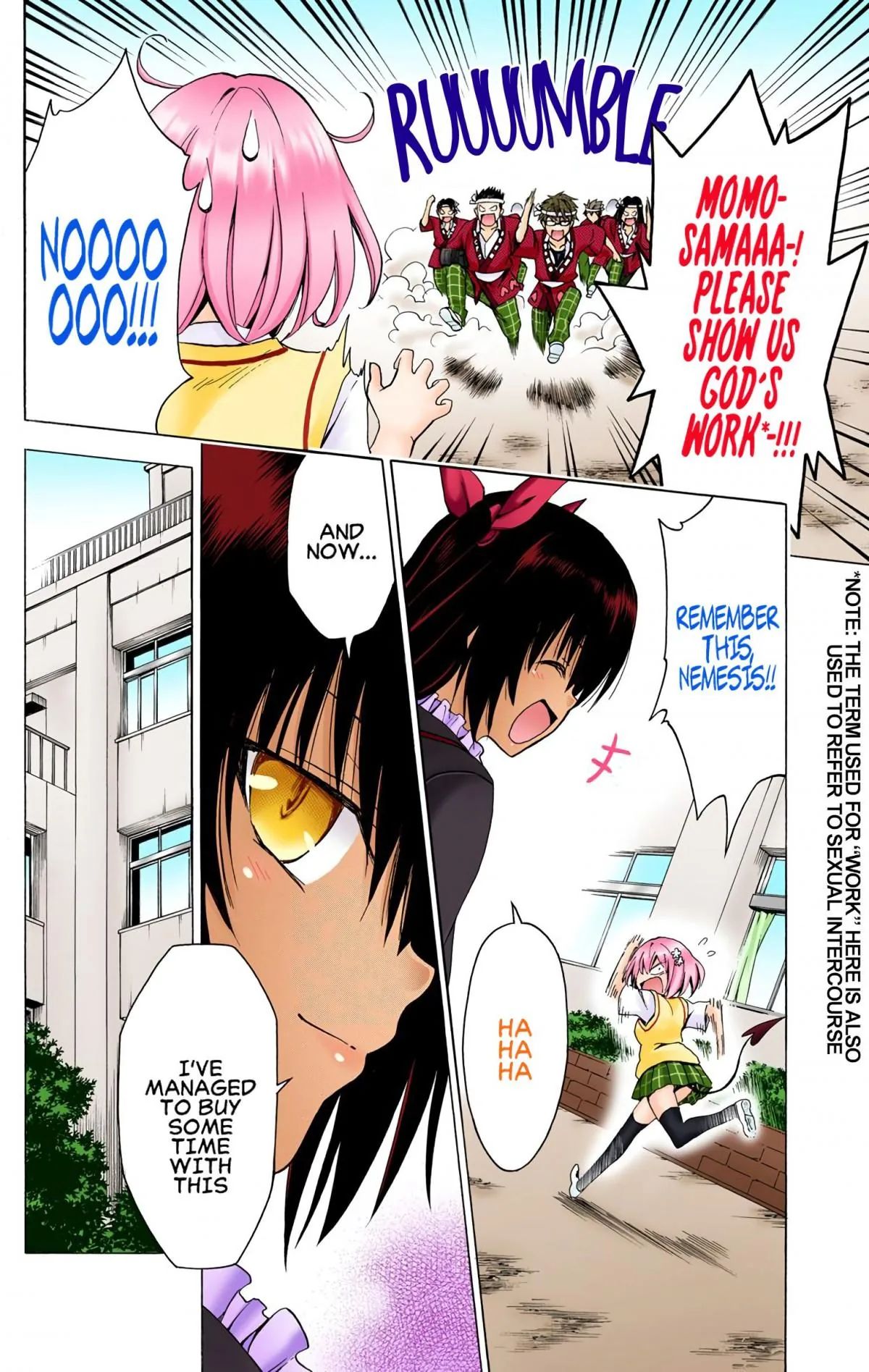To Love Ru Darkness (Colored) Chapter 74 page 17 - 