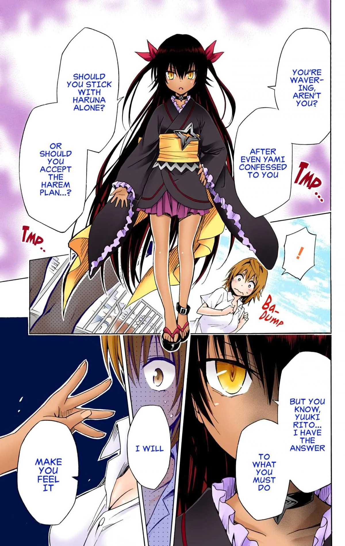 To Love Ru Darkness (Colored) Chapter 74 page 22 - 