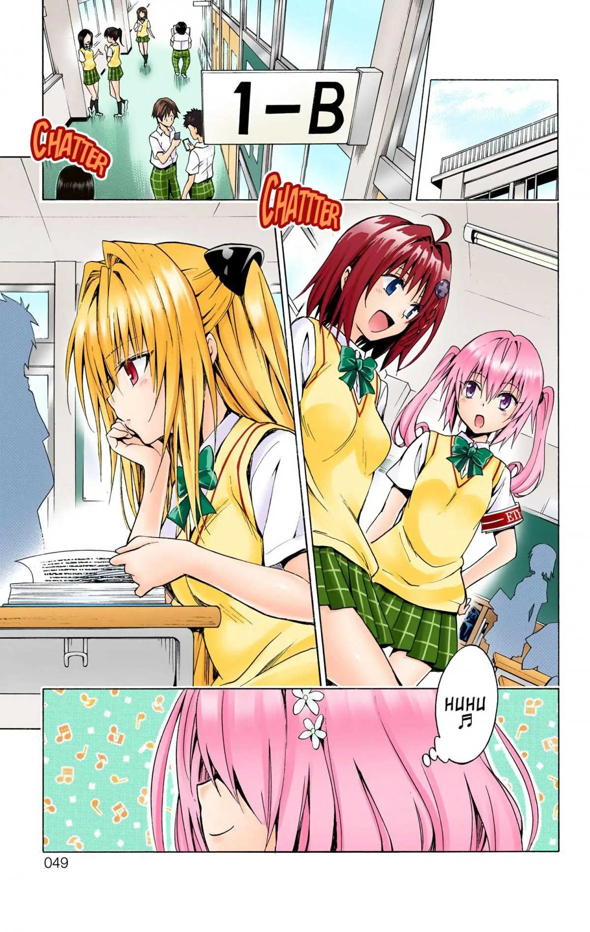 To Love Ru Darkness (Colored) Chapter 74 page 4 - 