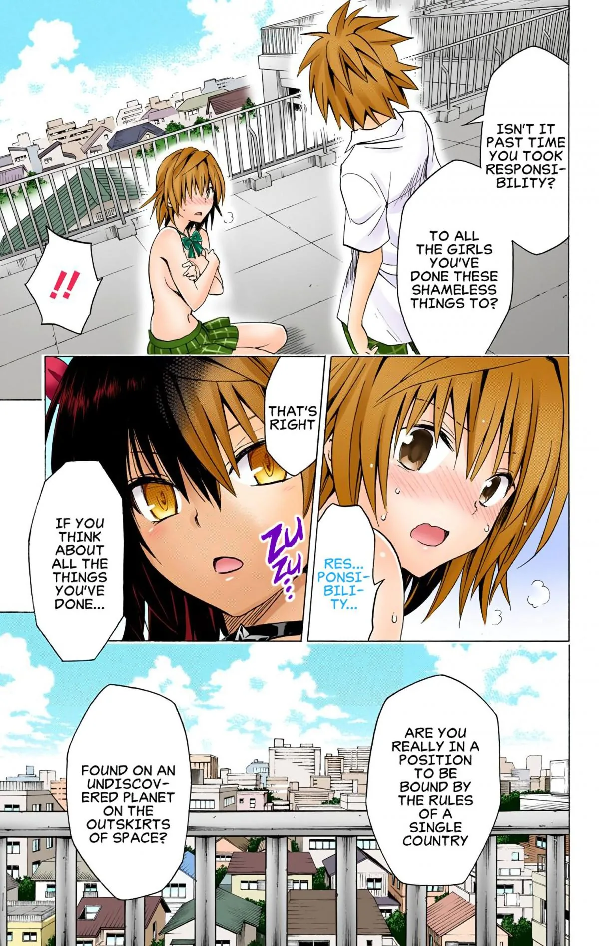 To Love Ru Darkness (Colored) Chapter 74 page 34 - 
