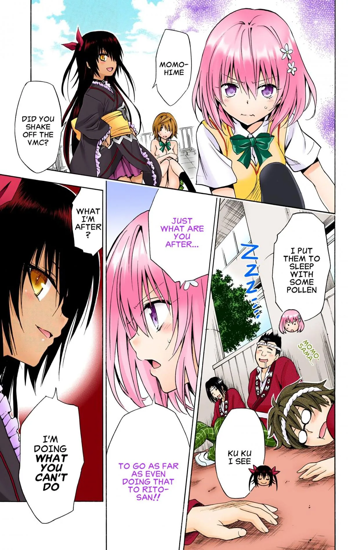 To Love Ru Darkness (Colored) Chapter 74 page 36 - 