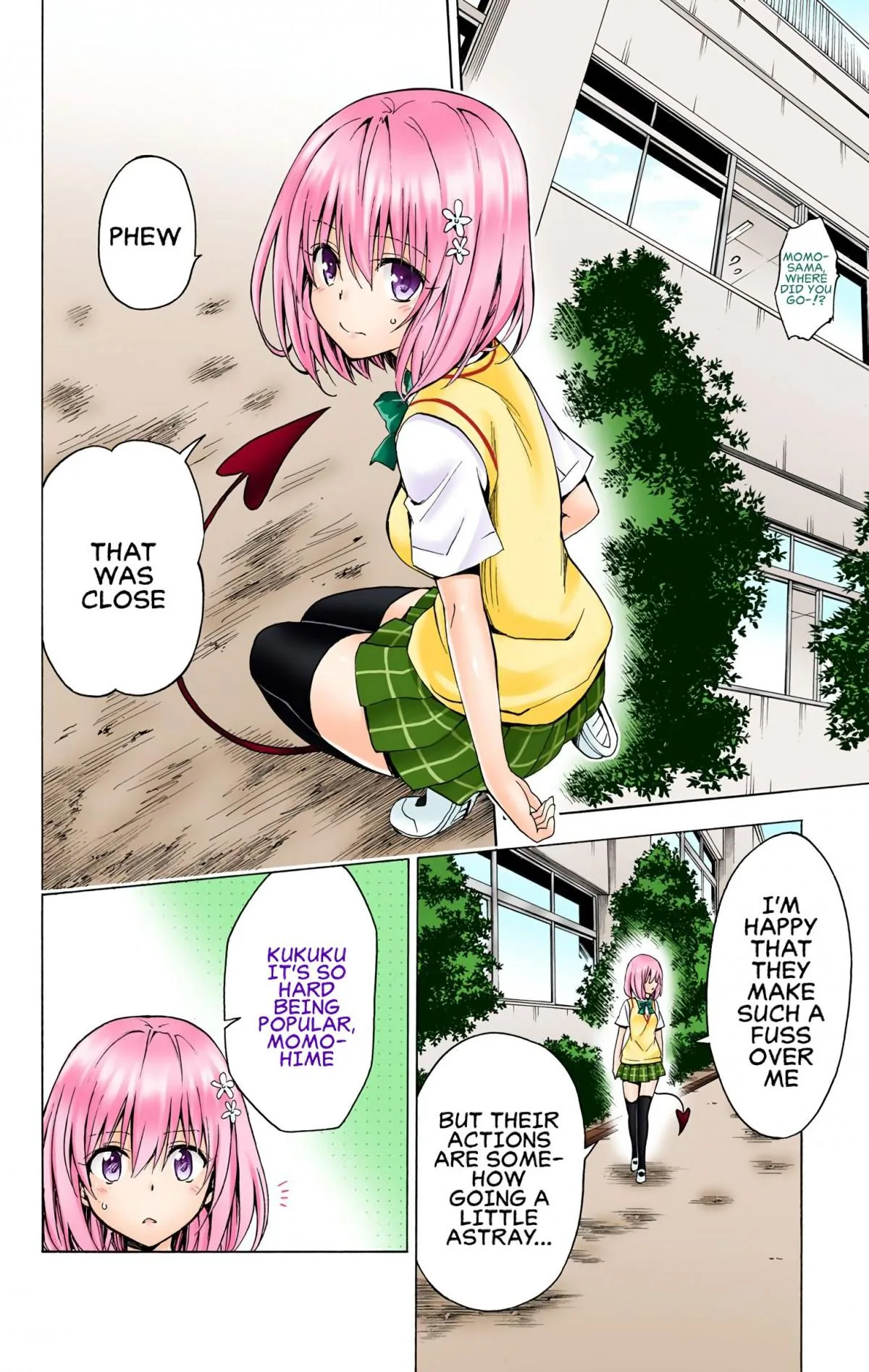 To Love Ru Darkness (Colored) Chapter 74 page 7 - 