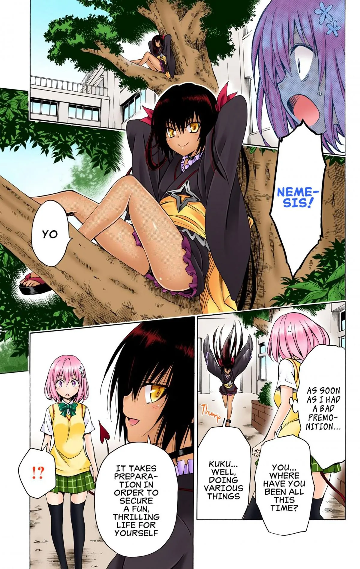 To Love Ru Darkness (Colored) Chapter 74 page 8 - 