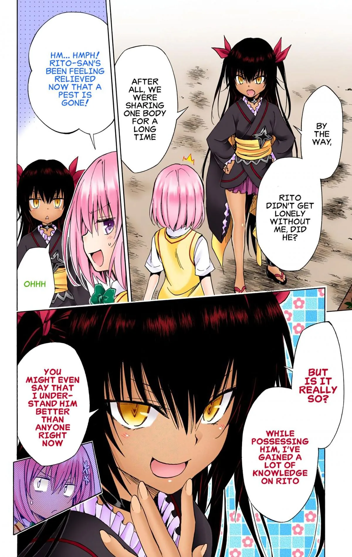 To Love Ru Darkness (Colored) Chapter 74 page 9 - 