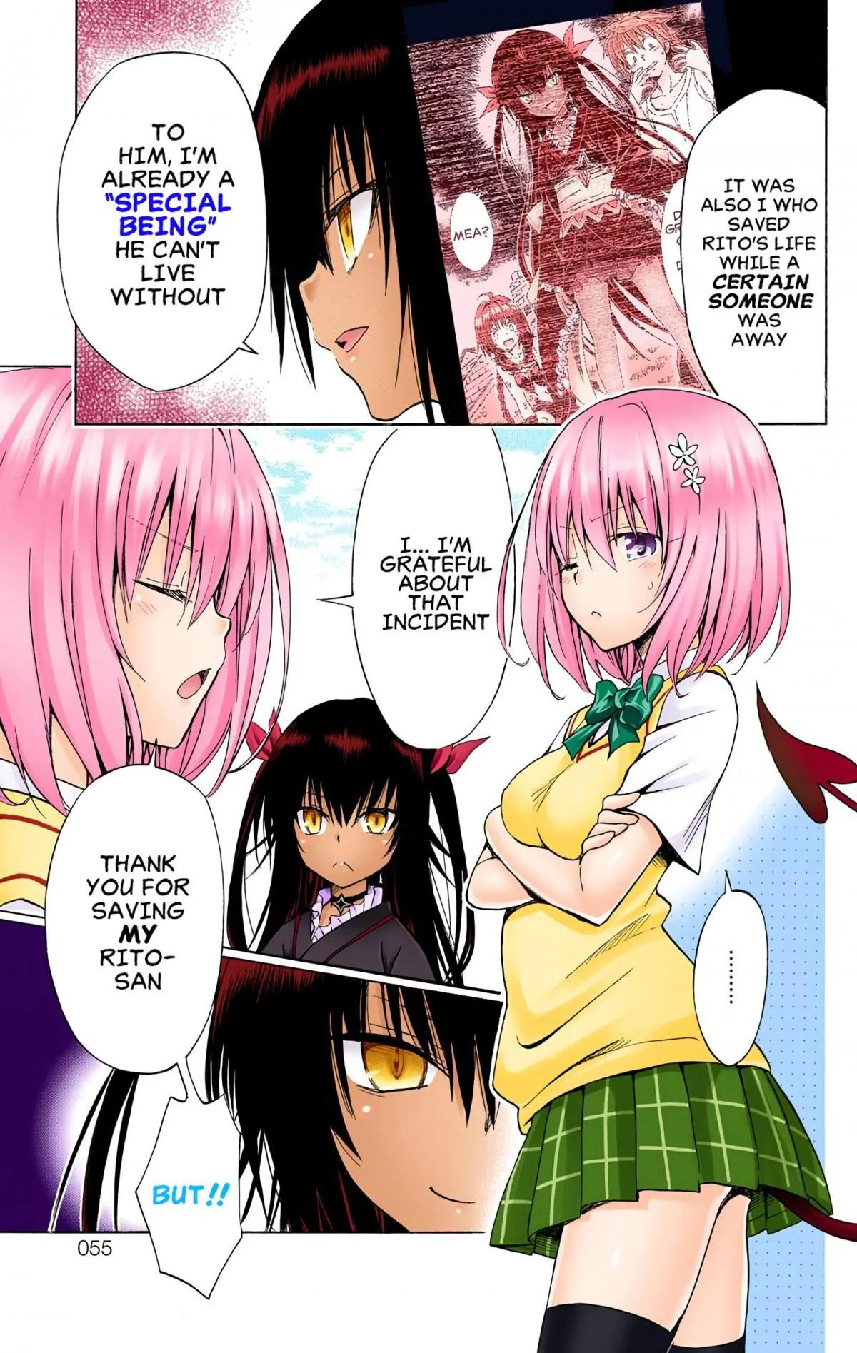 To Love Ru Darkness (Colored) Chapter 74 page 10 - 