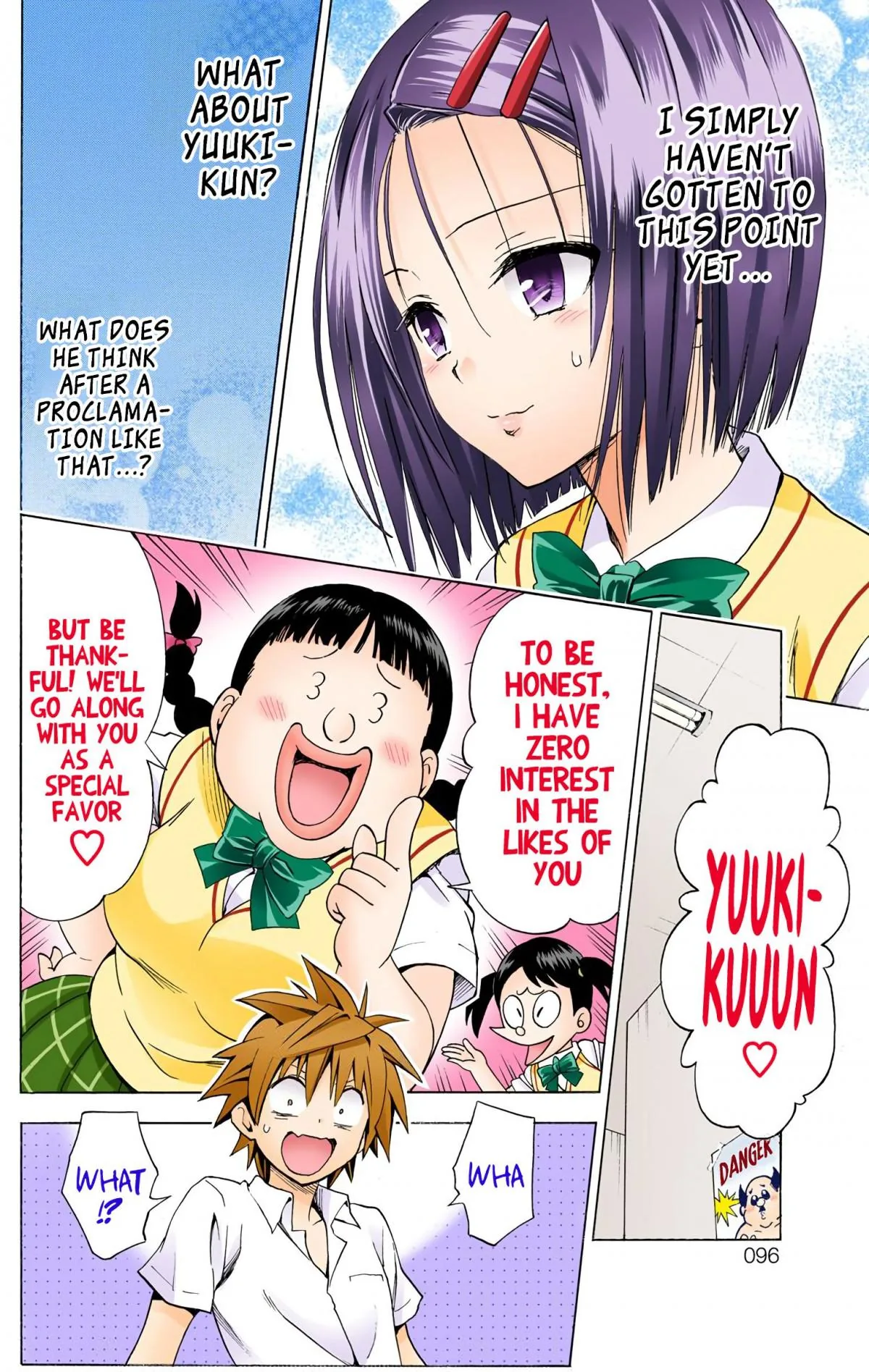 To Love Ru Darkness (Colored) Chapter 75 page 12 - 