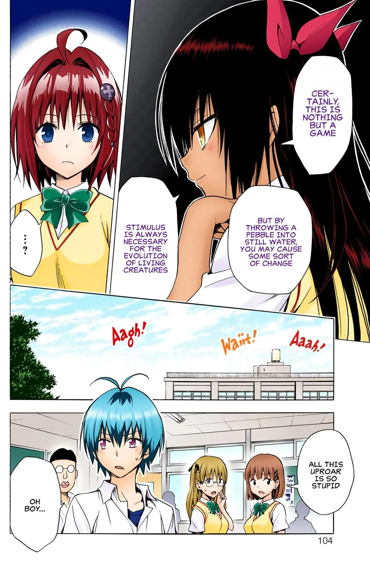 To Love Ru Darkness (Colored) Chapter 75 page 20 - 