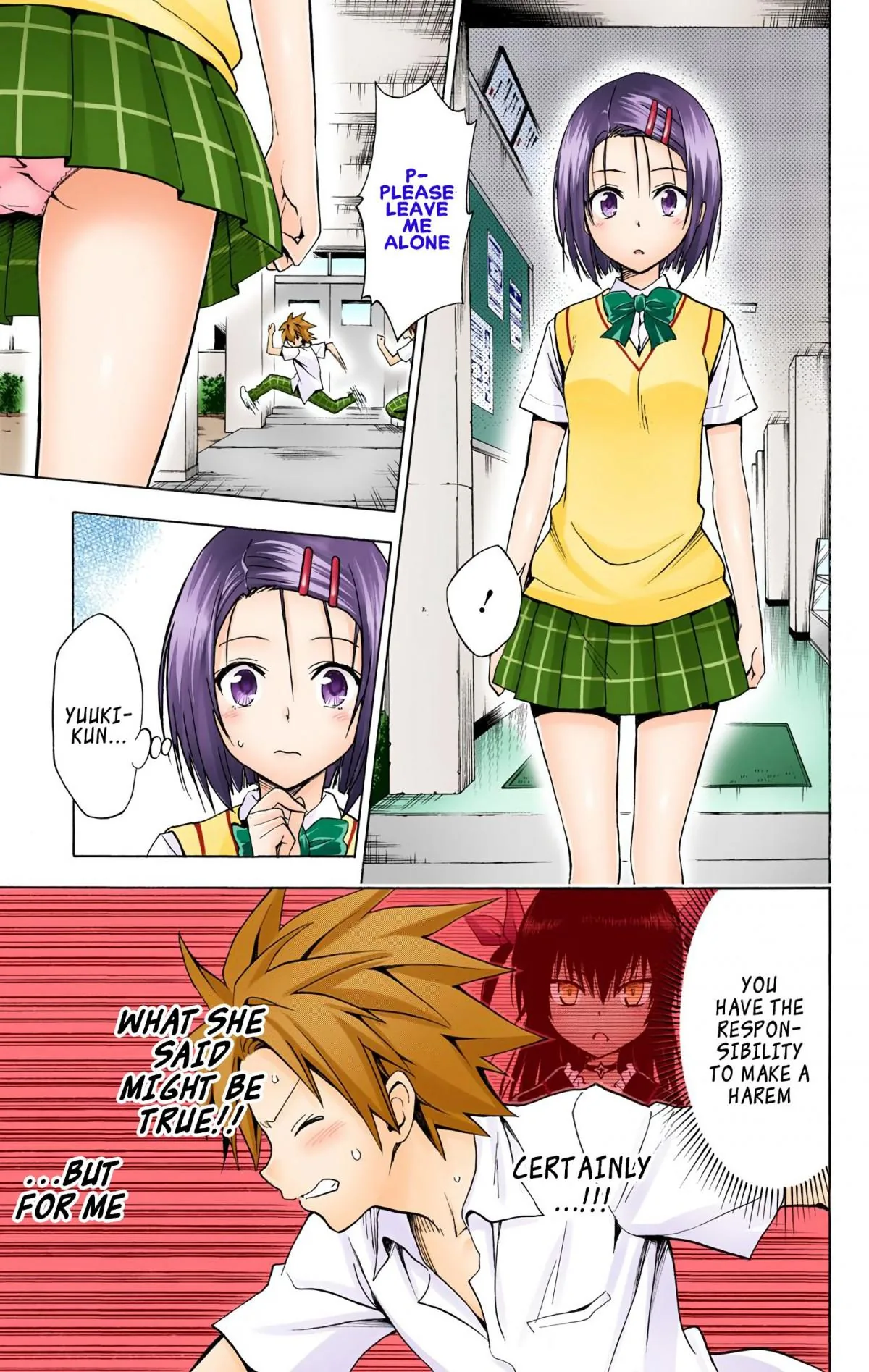 To Love Ru Darkness (Colored) Chapter 75 page 21 - 