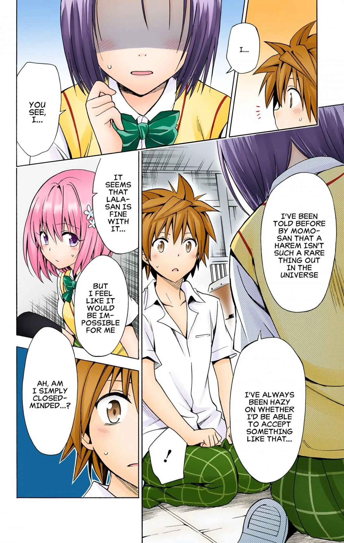 To Love Ru Darkness (Colored) Chapter 75 page 32 - 