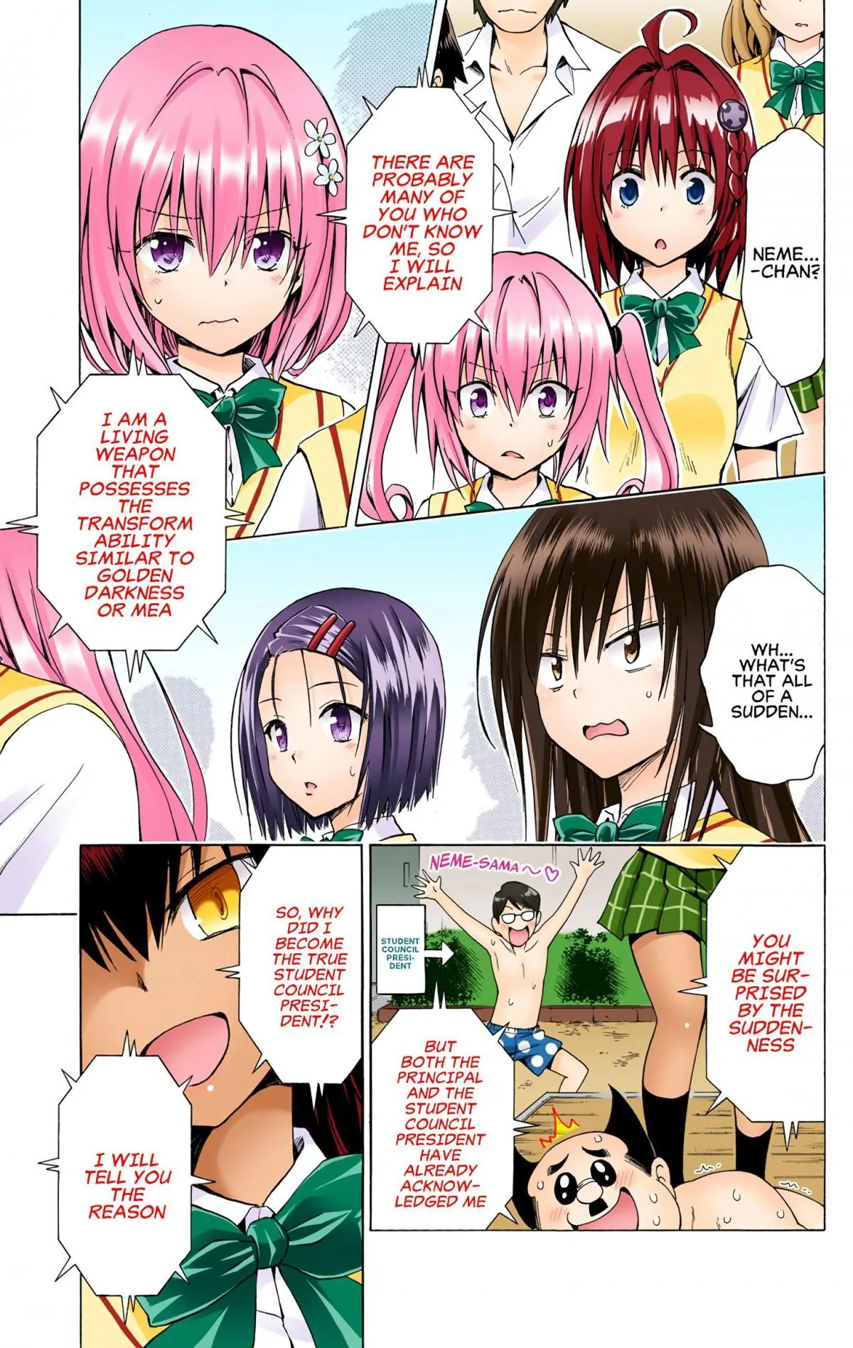 To Love Ru Darkness (Colored) Chapter 75 page 5 - 