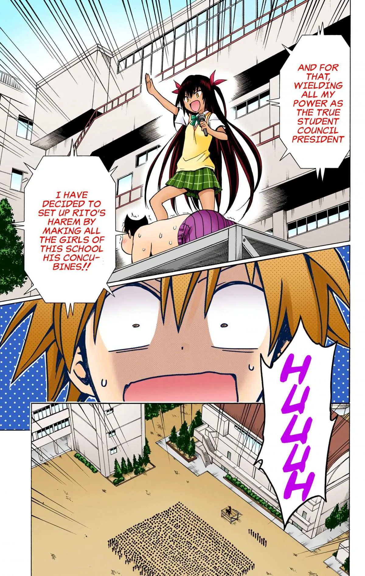To Love Ru Darkness (Colored) Chapter 75 page 7 - 