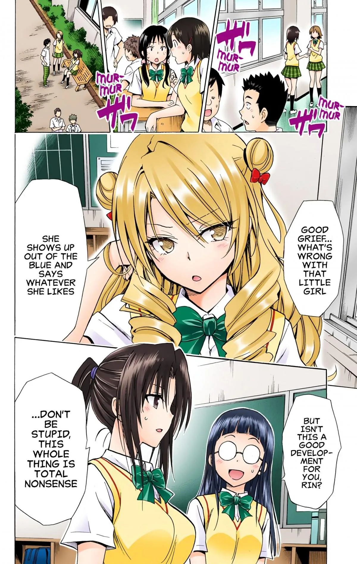 To Love Ru Darkness (Colored) Chapter 75 page 8 - 