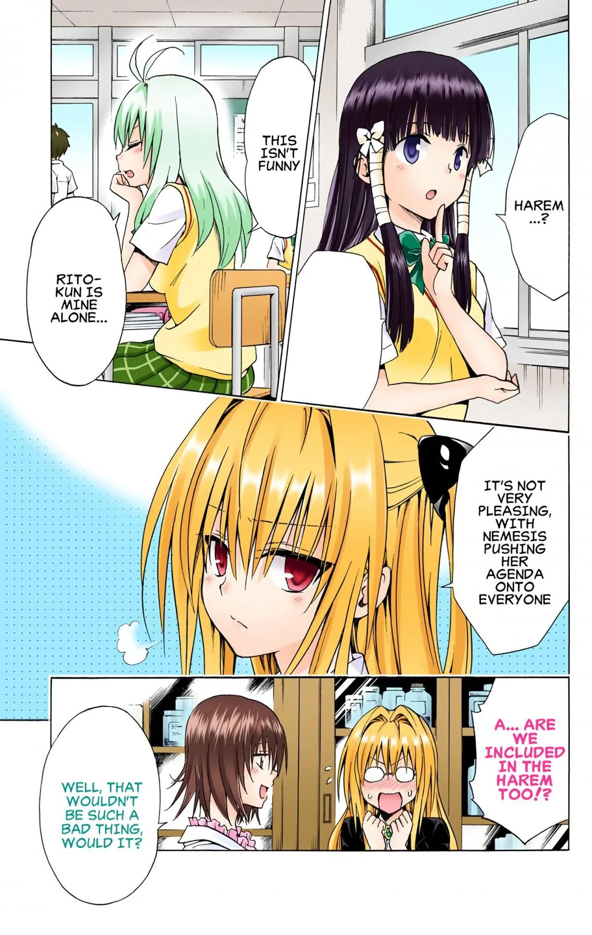 To Love Ru Darkness (Colored) Chapter 75 page 9 - 