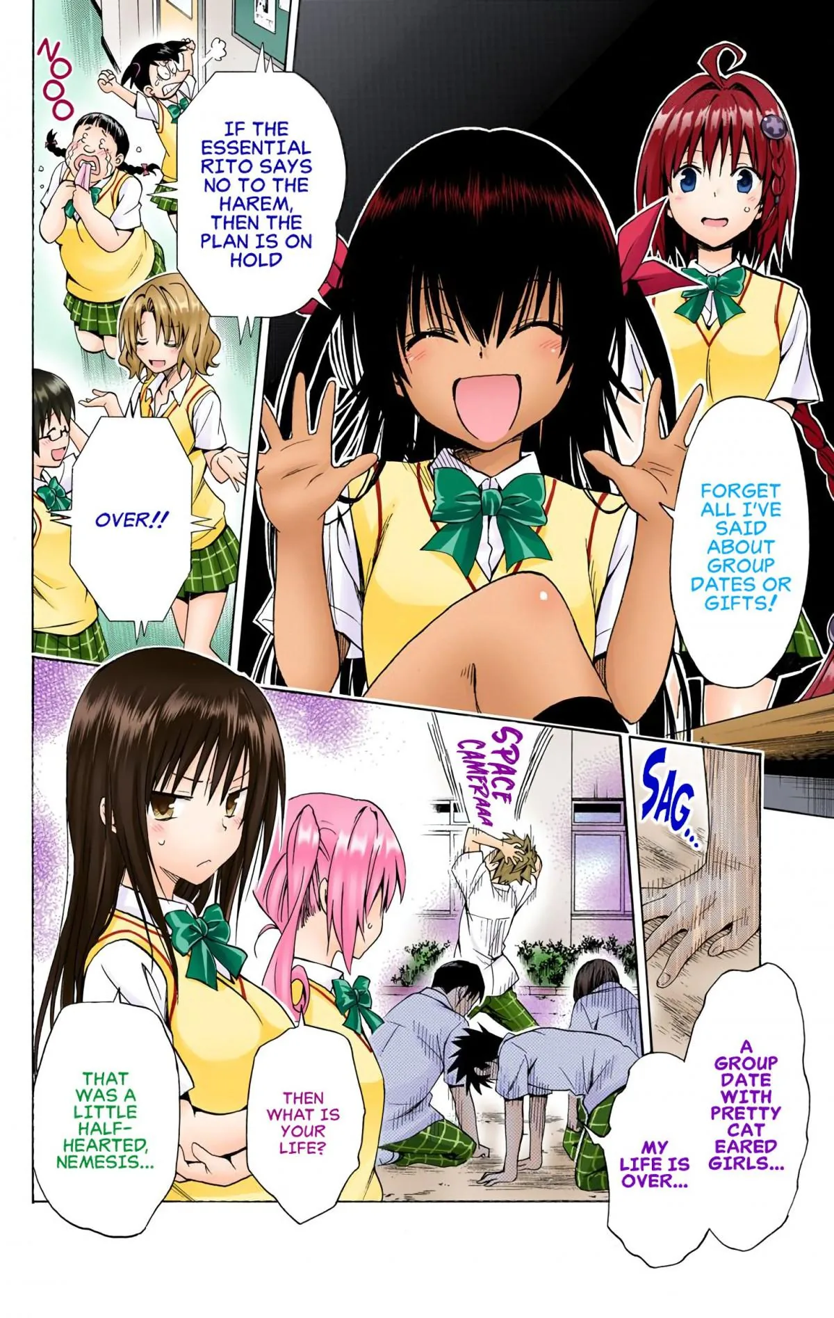 To Love Ru Darkness (Colored) Chapter 76 page 11 - 