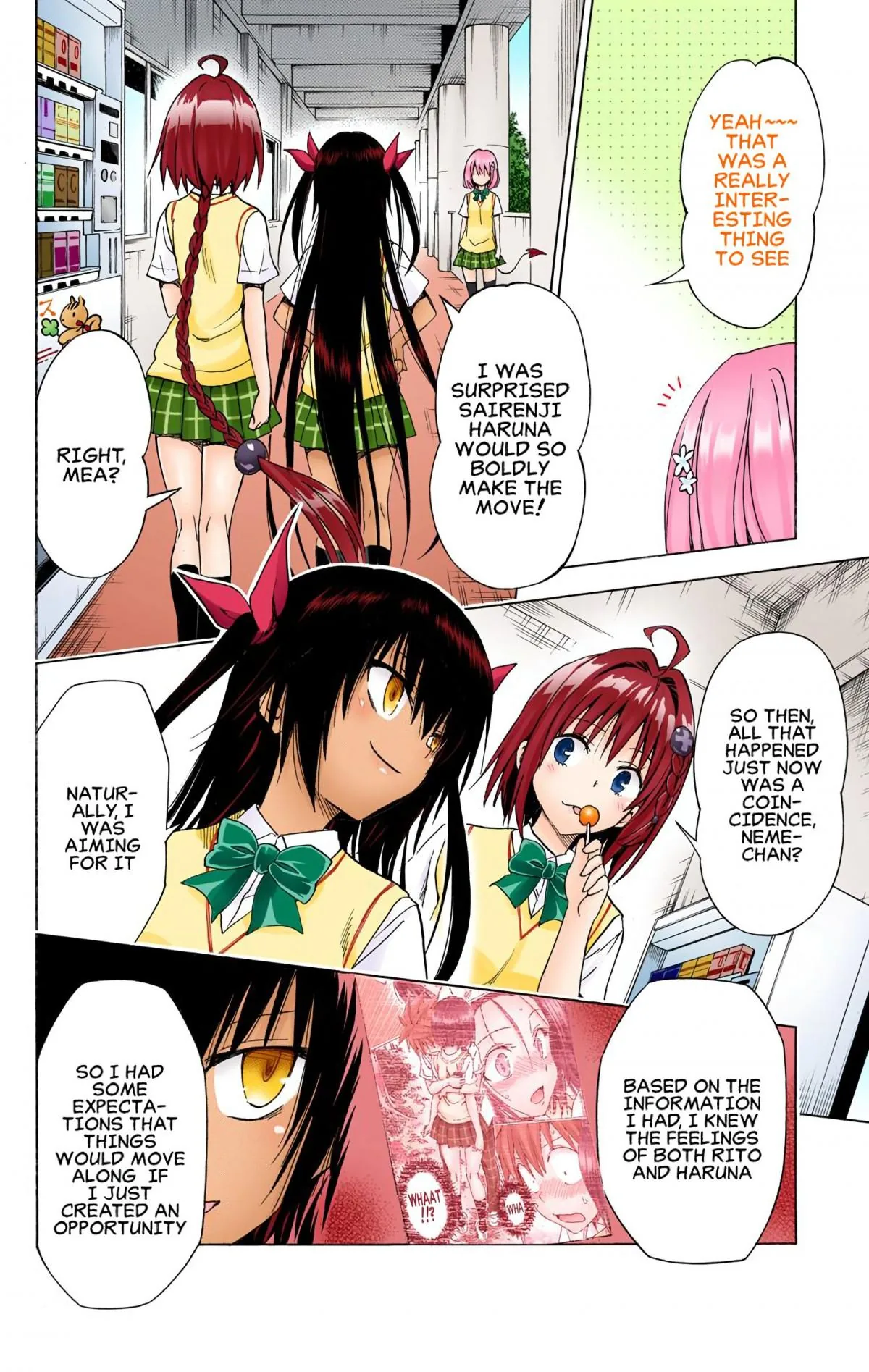 To Love Ru Darkness (Colored) Chapter 76 page 15 - 
