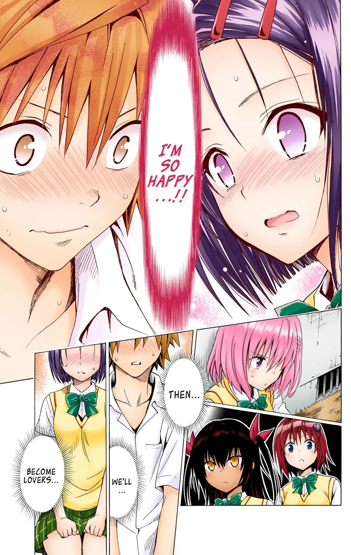 To Love Ru Darkness (Colored) Chapter 76 page 4 - 