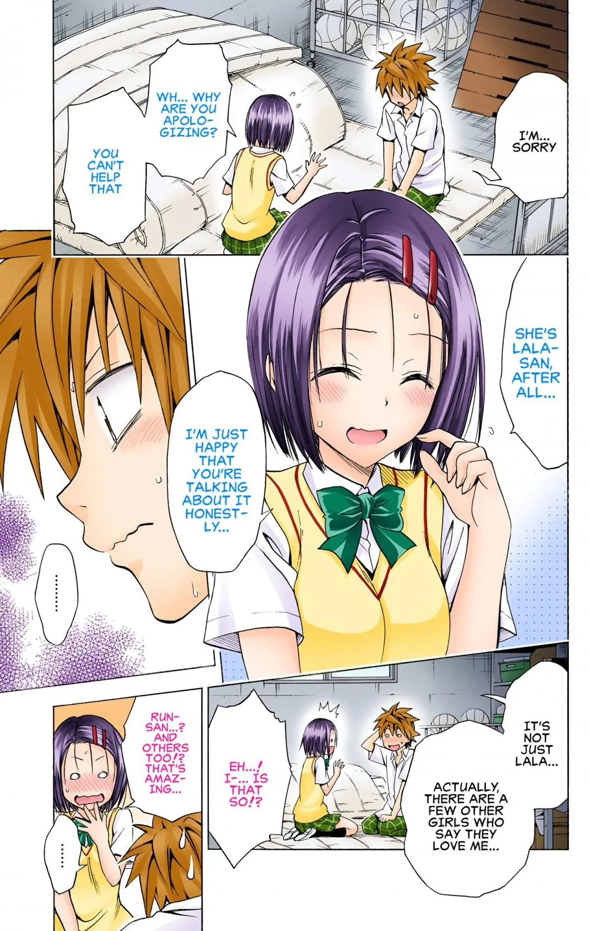 To Love Ru Darkness (Colored) Chapter 76 page 6 - 