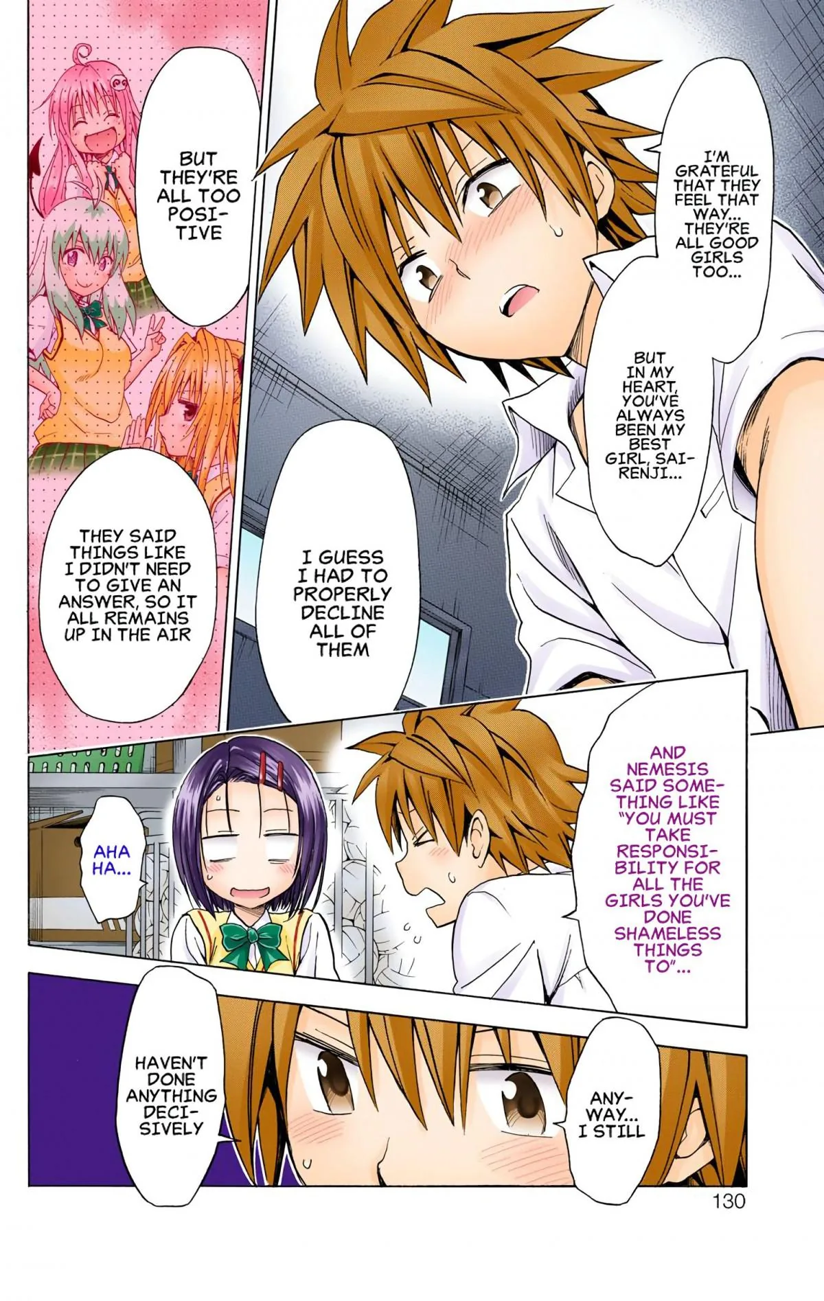 To Love Ru Darkness (Colored) Chapter 76 page 7 - 