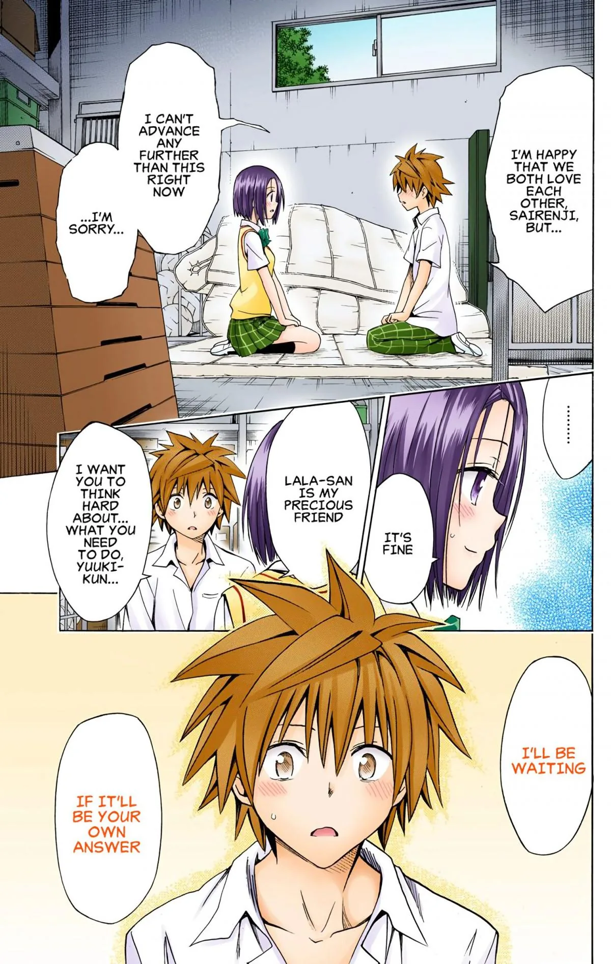 To Love Ru Darkness (Colored) Chapter 76 page 8 - 