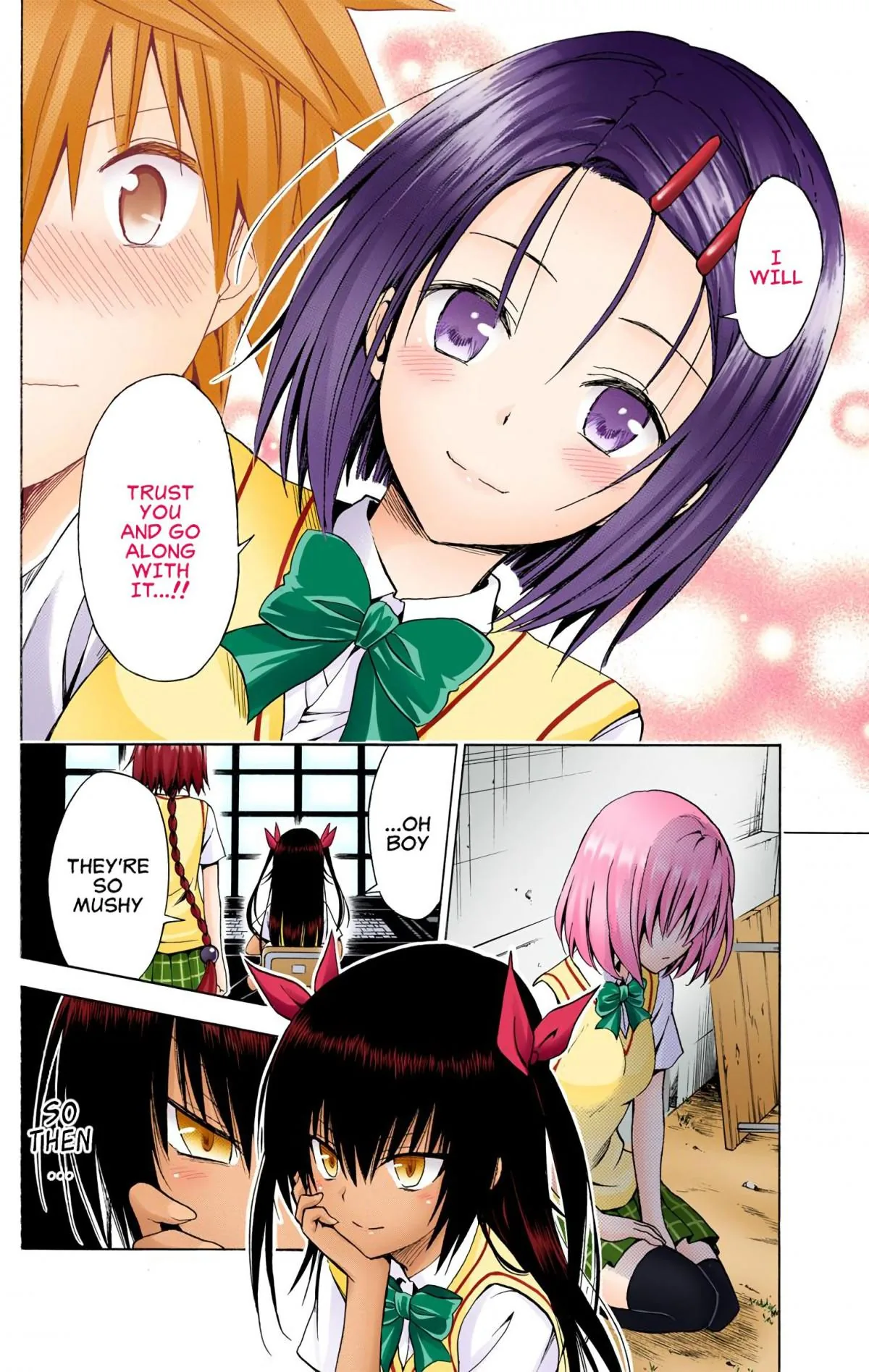 To Love Ru Darkness (Colored) Chapter 76 page 9 - 