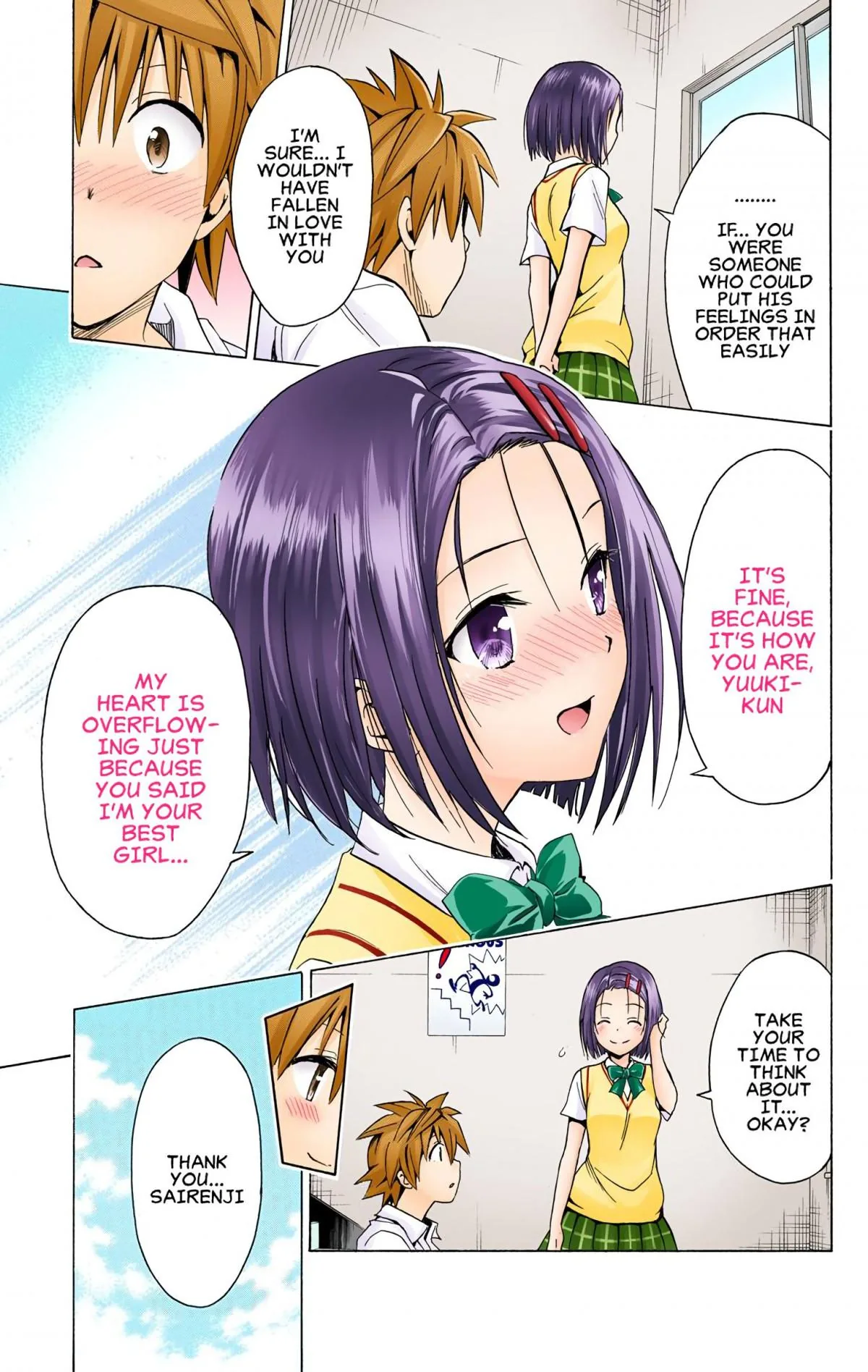 To Love Ru Darkness (Colored) Chapter 77 page 14 - 