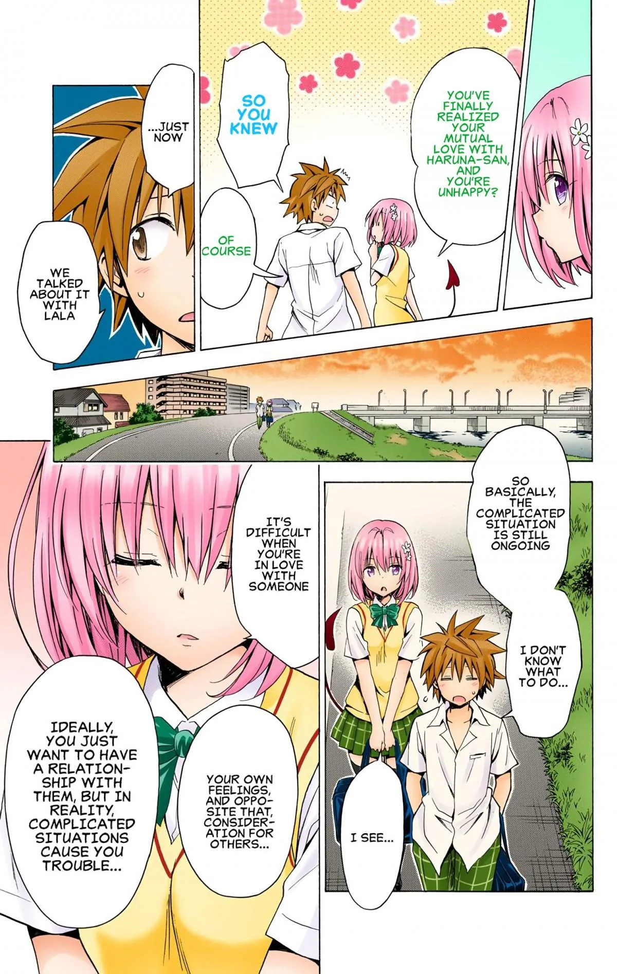 To Love Ru Darkness (Colored) Chapter 77 page 16 - 