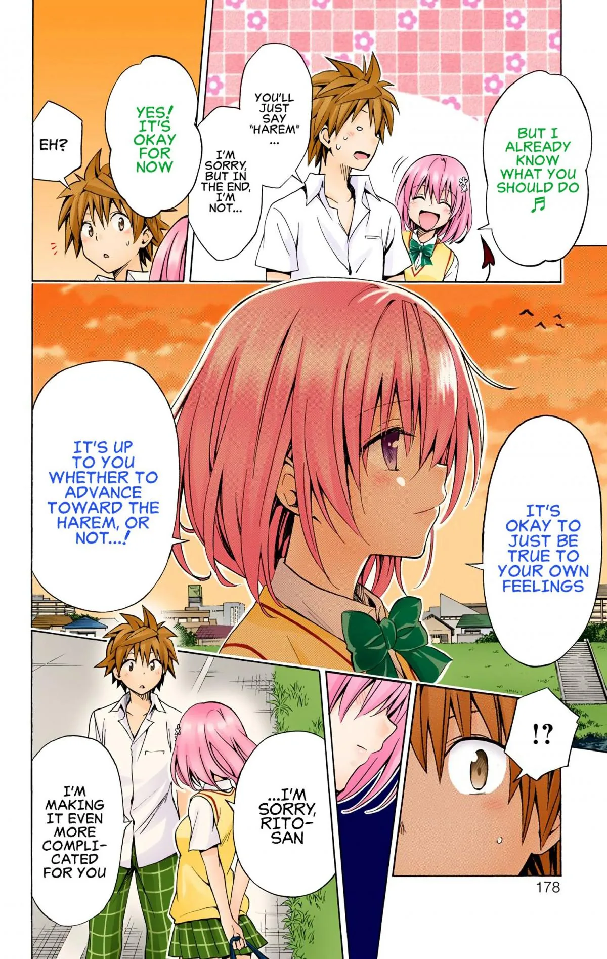 To Love Ru Darkness (Colored) Chapter 77 page 17 - 