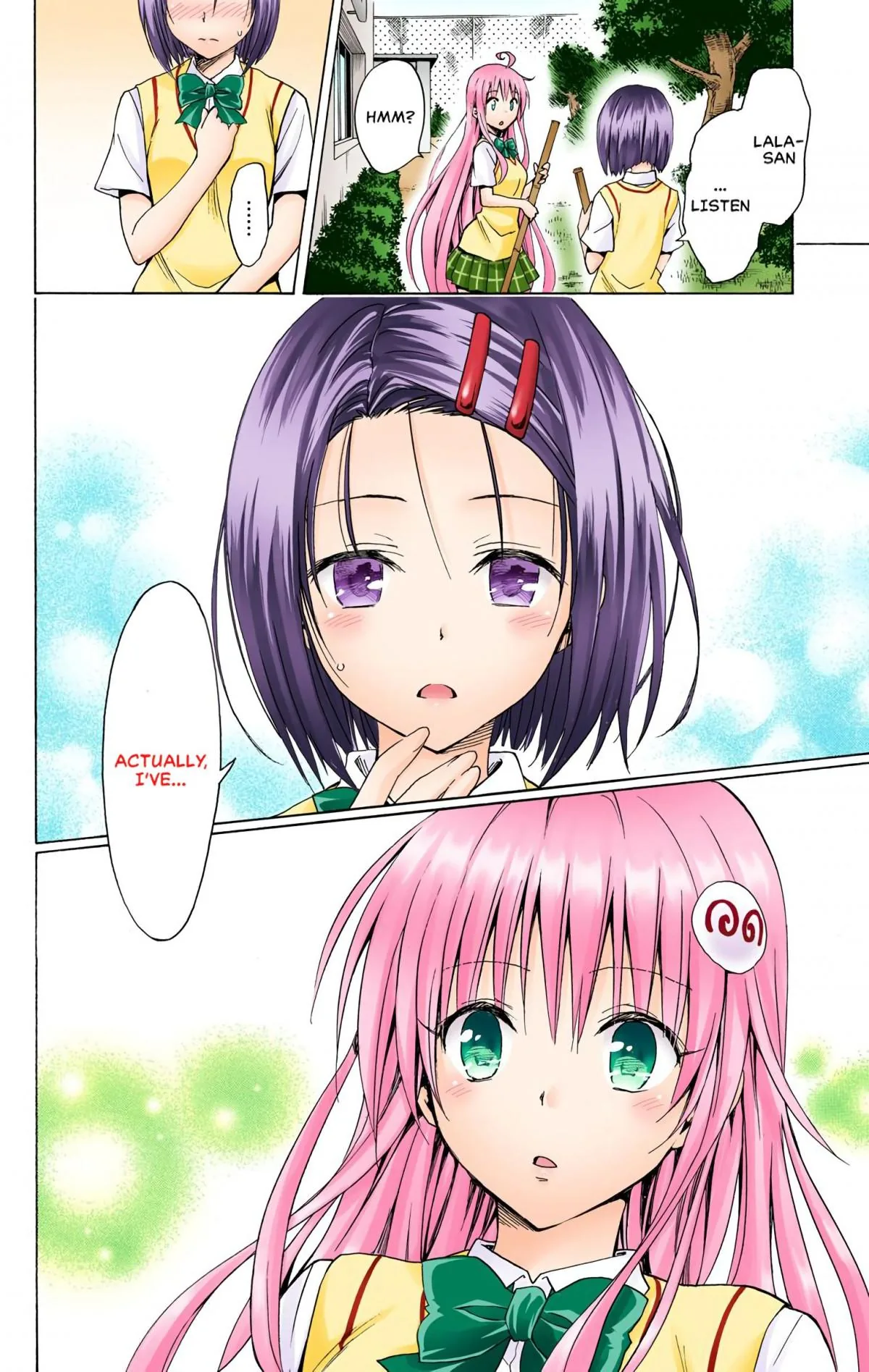 To Love Ru Darkness (Colored) Chapter 77 page 3 - 
