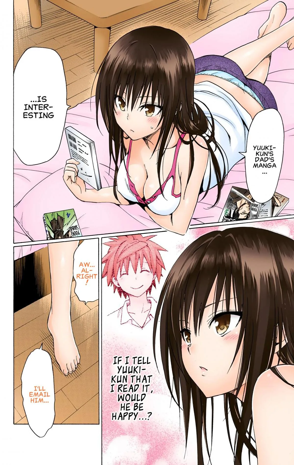 To Love Ru Darkness (Colored) Chapter 77 page 23 - 